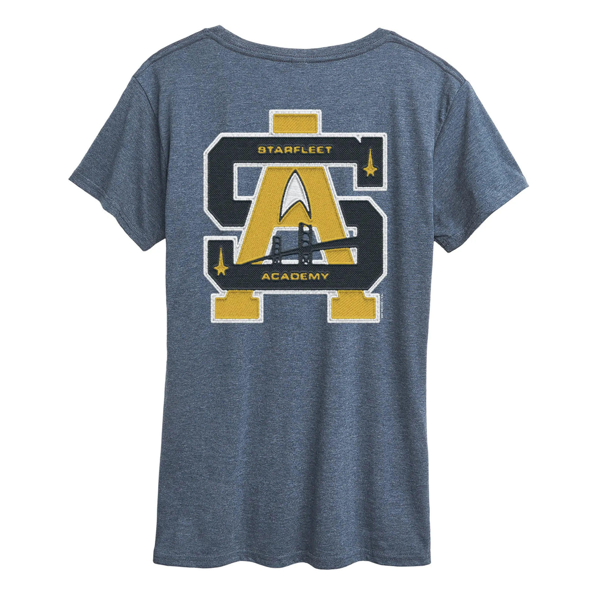 Star Trek - Starfleet Academy Letterman - Women's Short Sleeve Graphic T-Shirt sold by Zulily product image thumbnail 4