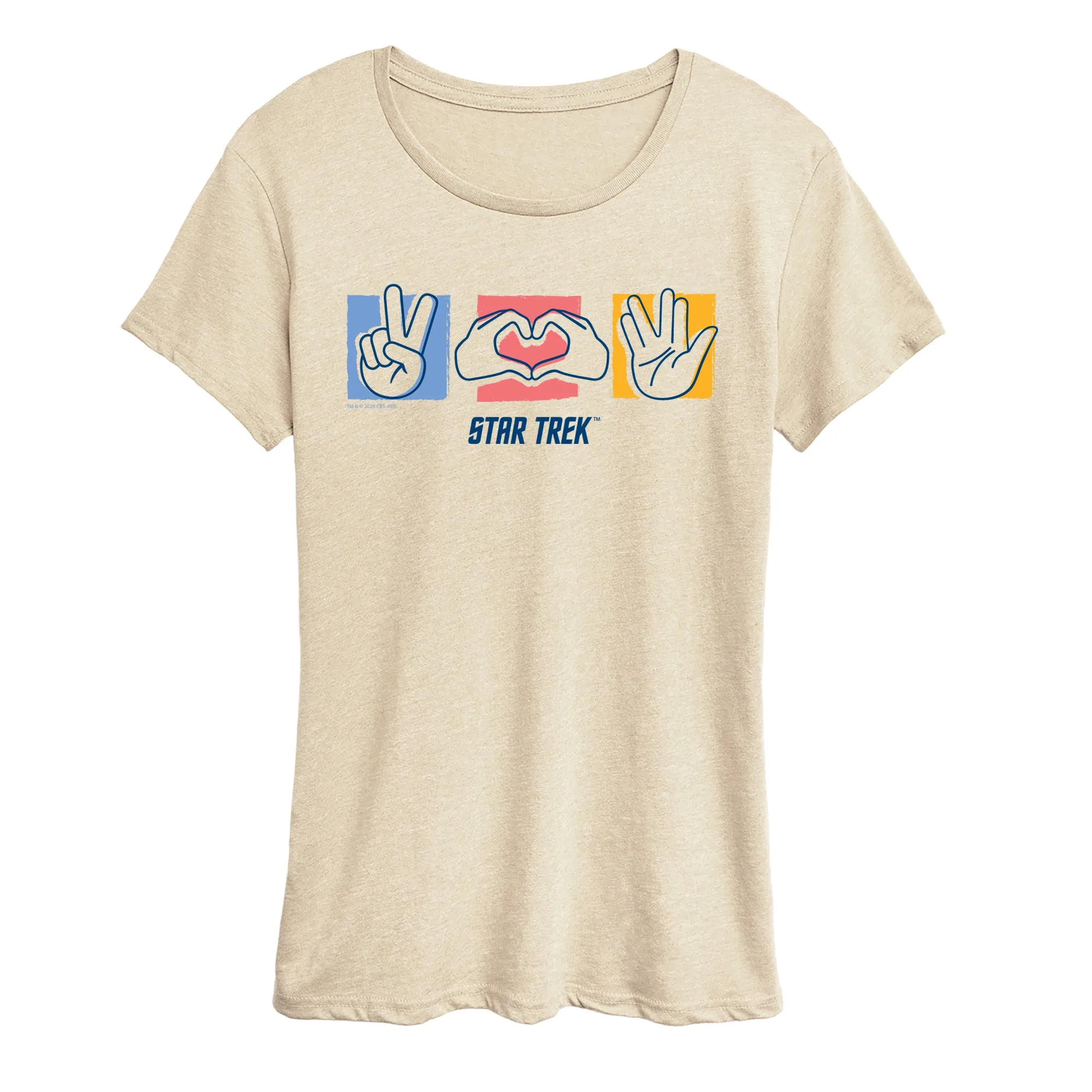 Star Trek - Hand Signs - Women's Short Sleeve Graphic T-Shirt sold by Zulily product image thumbnail 2