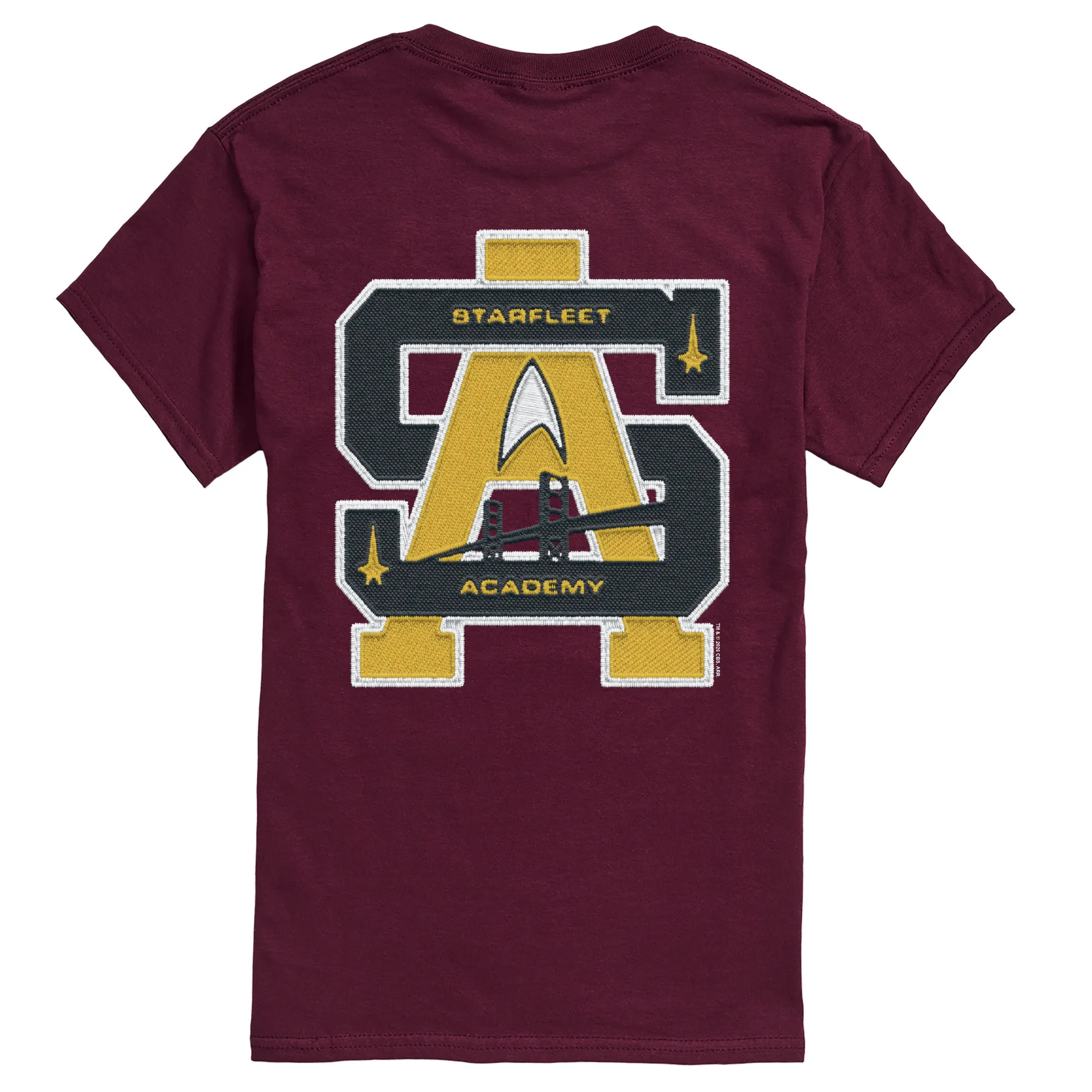 Star Trek - Starfleet Academy Letterman - Men's Short Sleeve Graphic T-Shirt sold by Zulily product image thumbnail 3