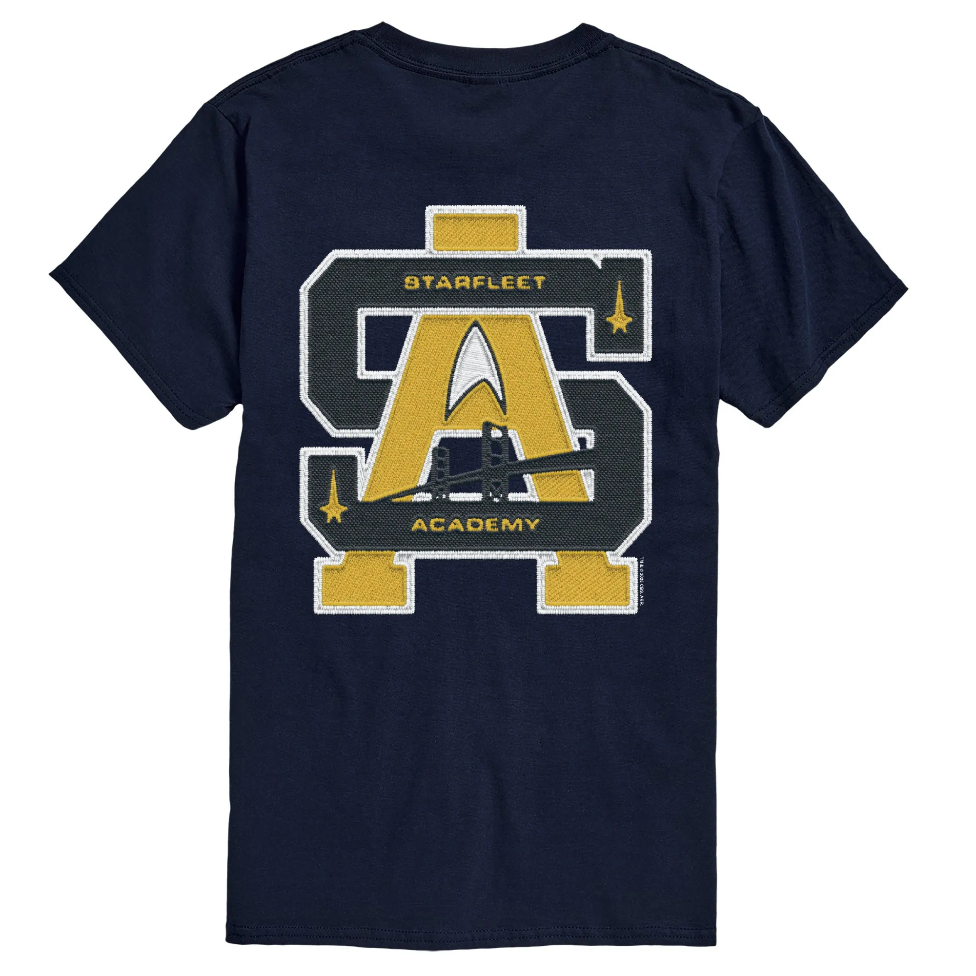 Star Trek - Starfleet Academy Letterman - Men's Short Sleeve Graphic T-Shirt sold by Zulily product image thumbnail 4