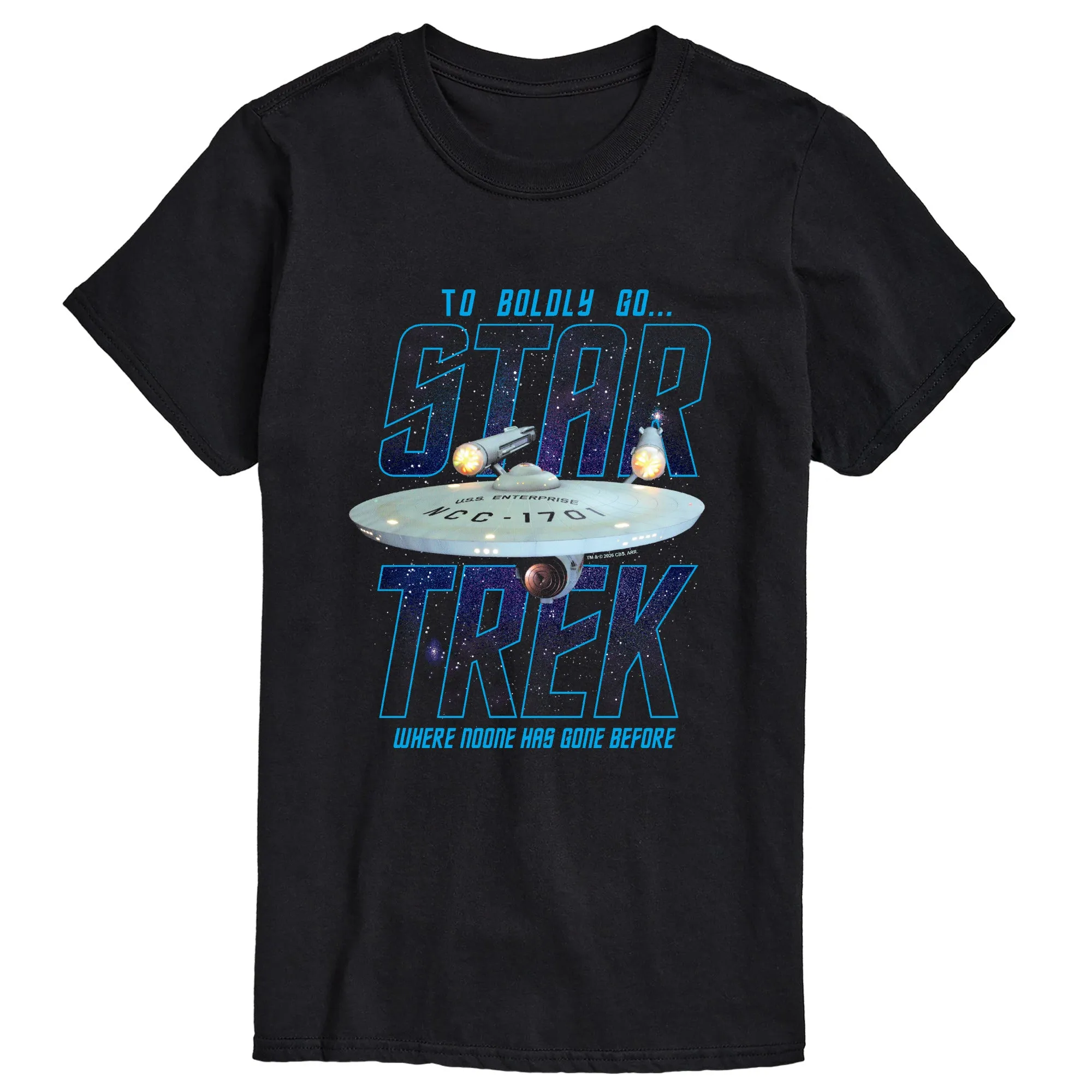 Star Trek - Boldly Go - Men's Short Sleeve Graphic T-Shirt sold by Zulily product image thumbnail 2