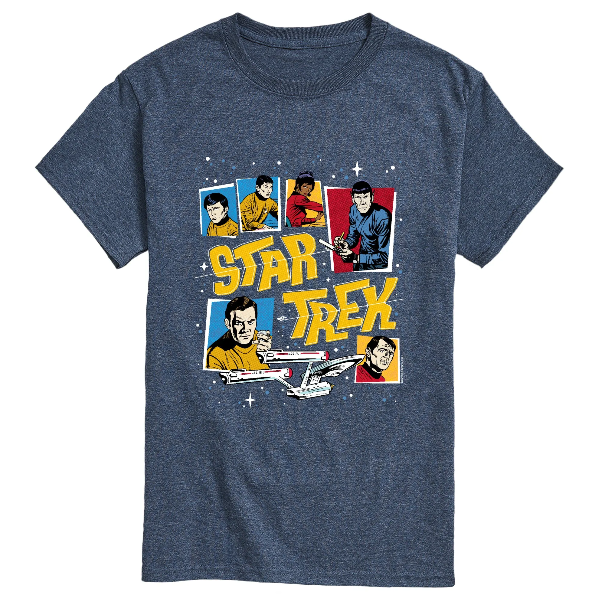 Star Trek - Character Grid - Men's Short Sleeve Graphic T-Shirt sold by Zulily product image thumbnail 5