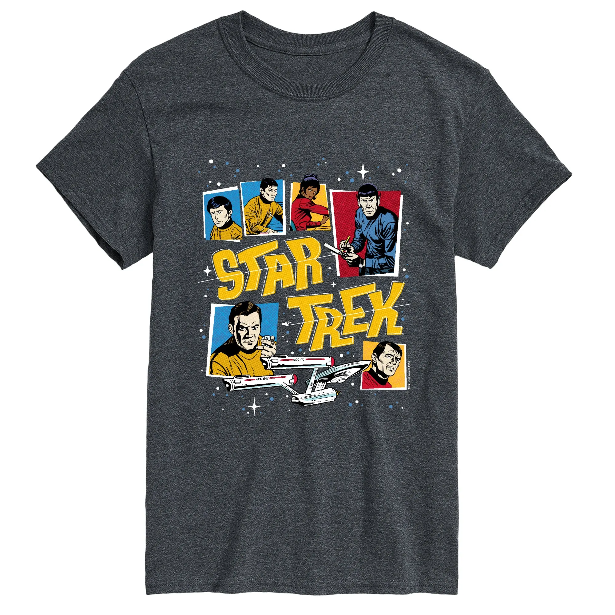 Star Trek - Character Grid - Men's Short Sleeve Graphic T-Shirt sold by Zulily product image thumbnail 2