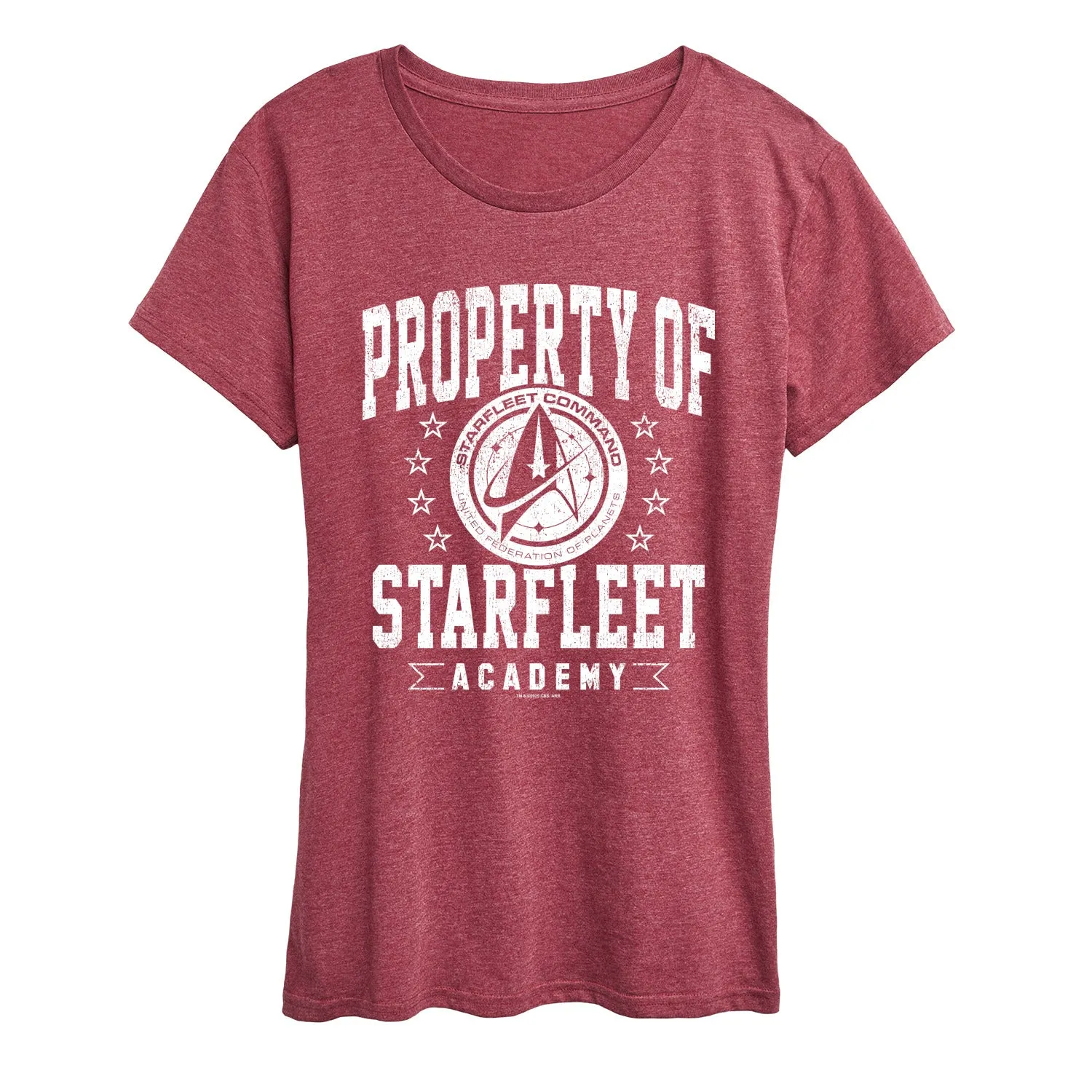 Star Trek - Property of Starfleet - Women's Short Sleeve Graphic T-shirt sold by Zulily product image thumbnail 4
