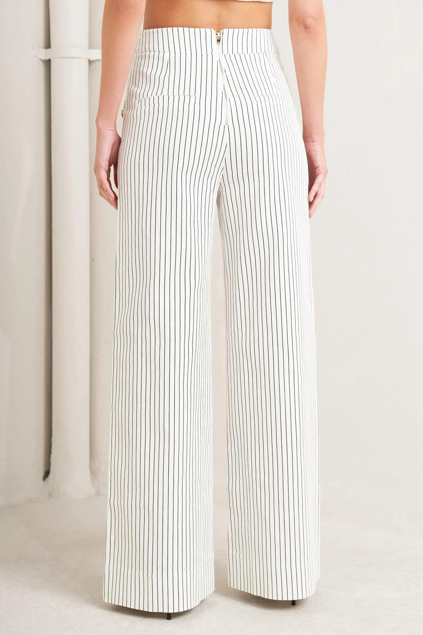 Effortless Form Stripe Woven Pants sold by Zulily product image thumbnail 2