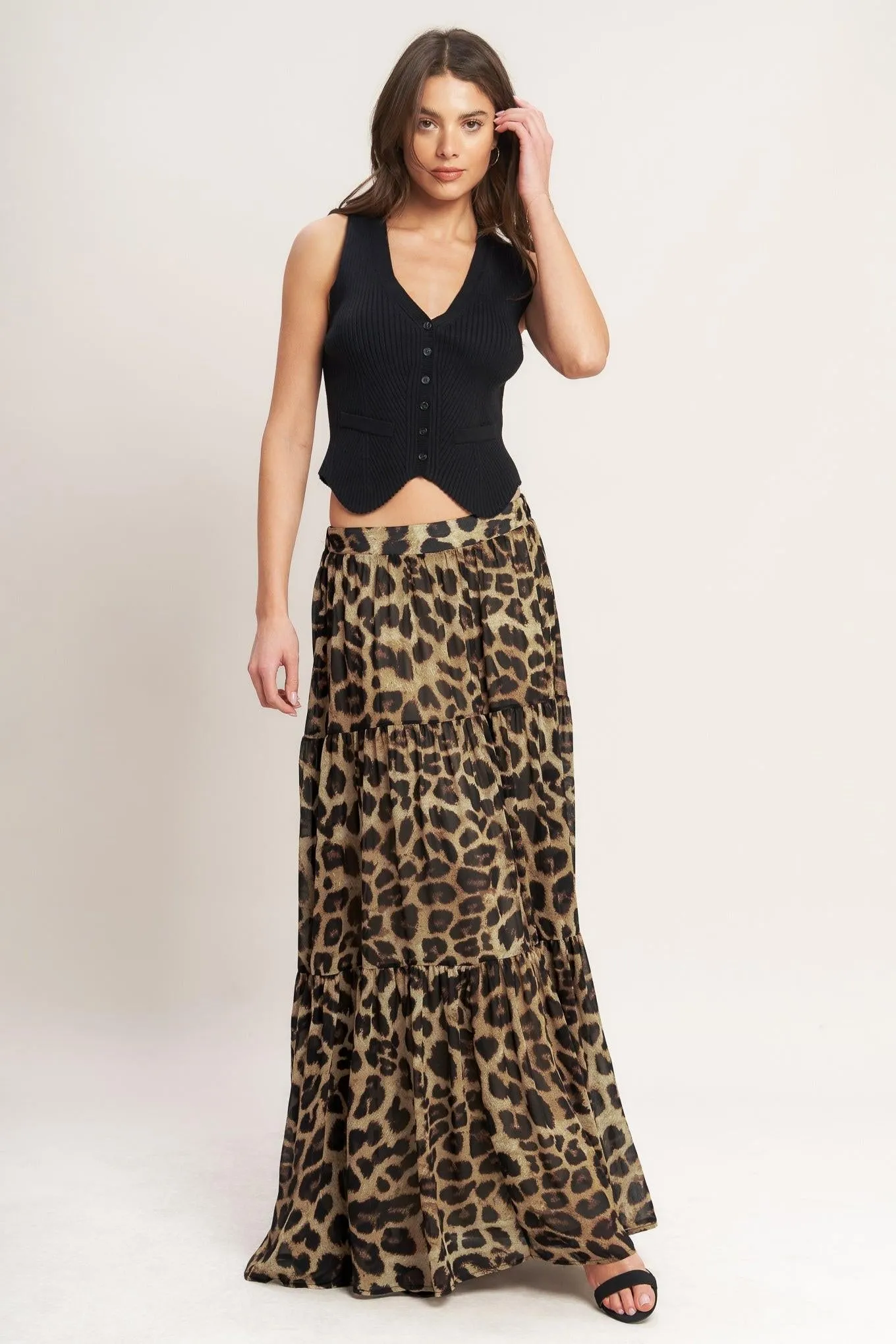 Seasonless Styling Woven Maxi Skirt sold by Zulily product image thumbnail 5