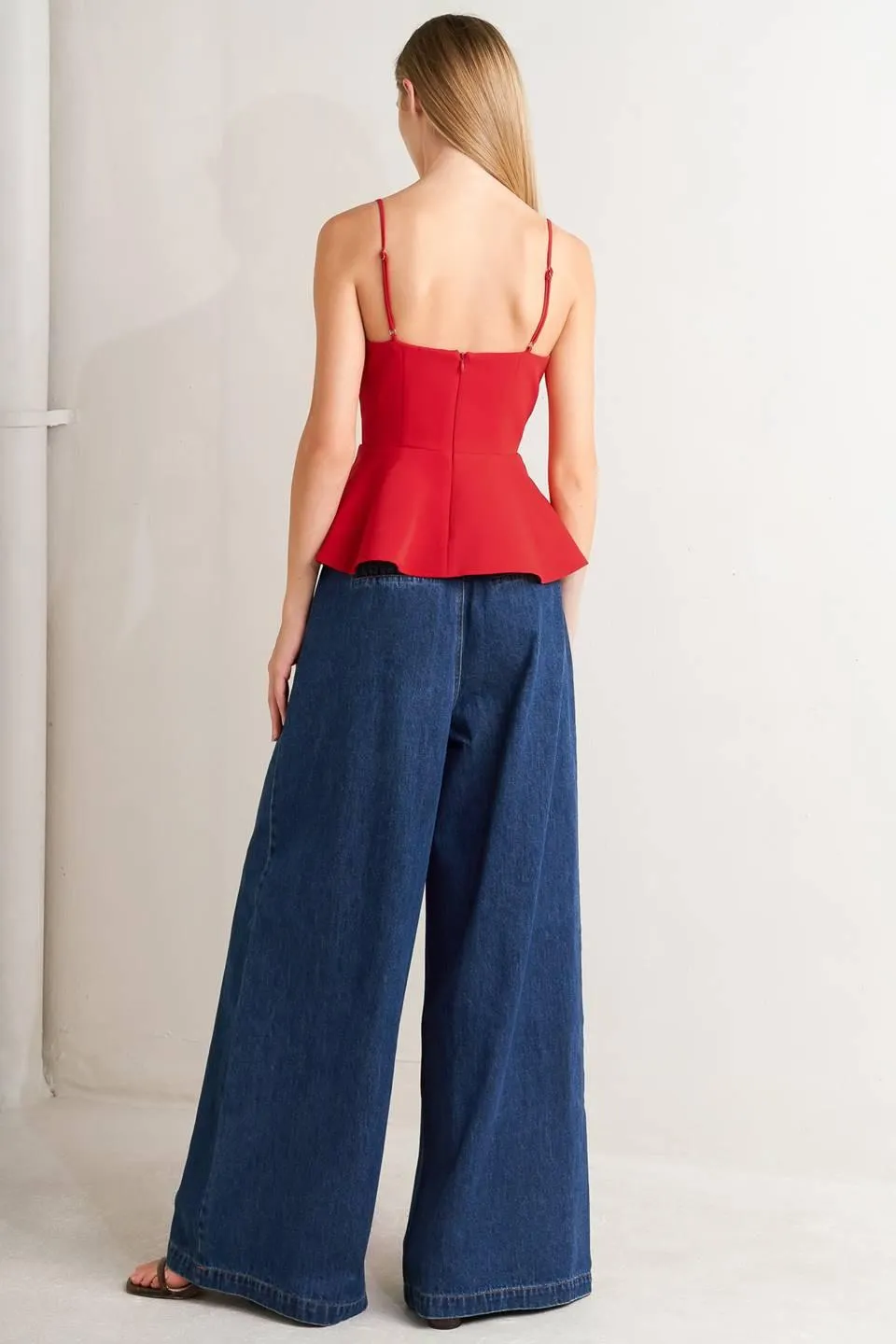 Sharp Femininity Denim Pants sold by Zulily product image thumbnail 5