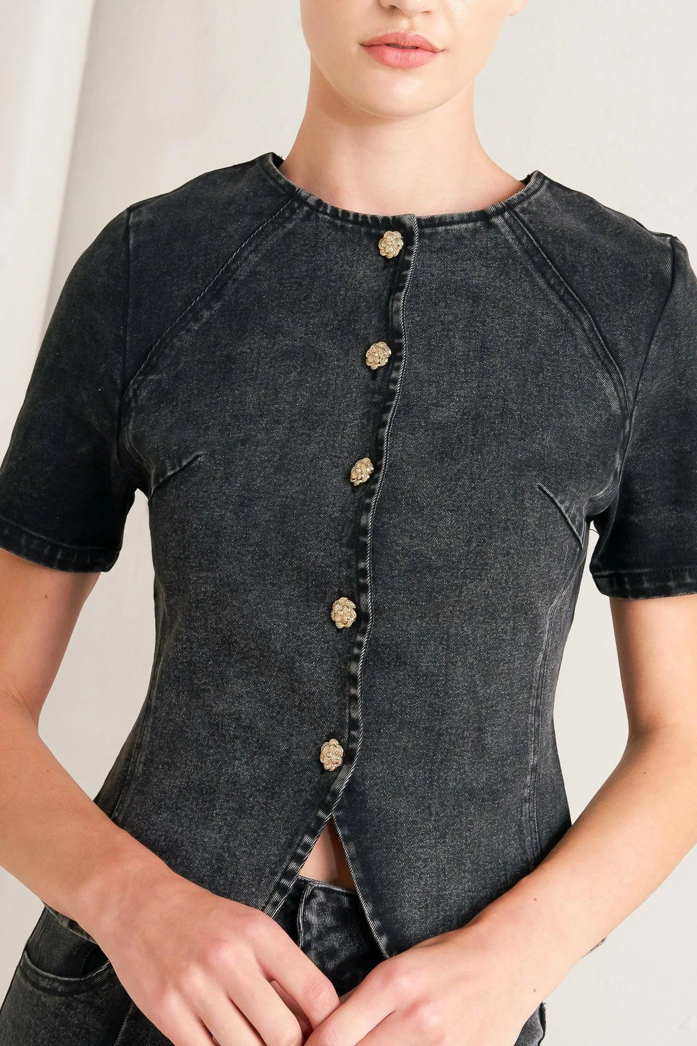 Elegant Everyday Look Denim Jacket sold by Zulily product image thumbnail 5