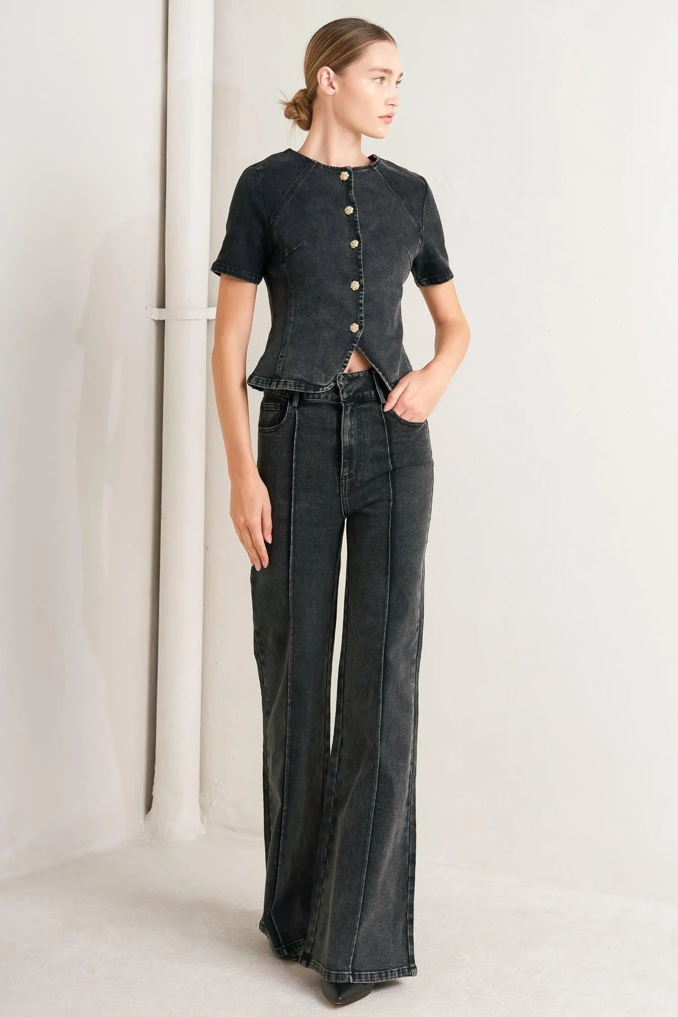 Elegant Everyday Look Denim Jacket sold by Zulily product image thumbnail 2