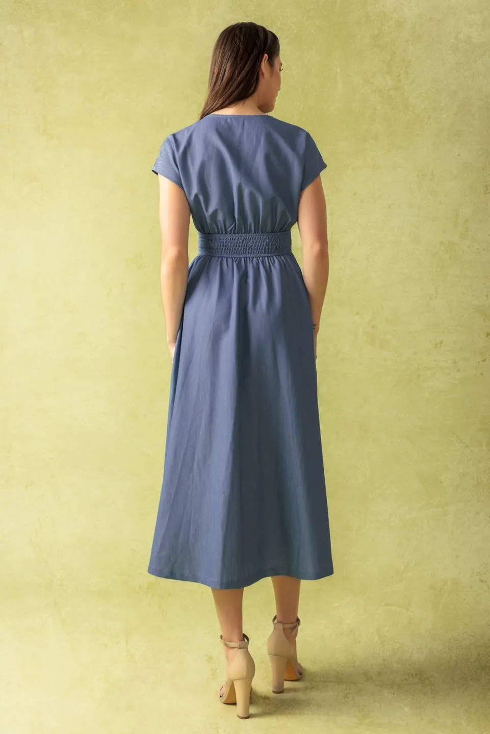 Bright Mornings Woven Midi Dress sold by Zulily product image thumbnail 2
