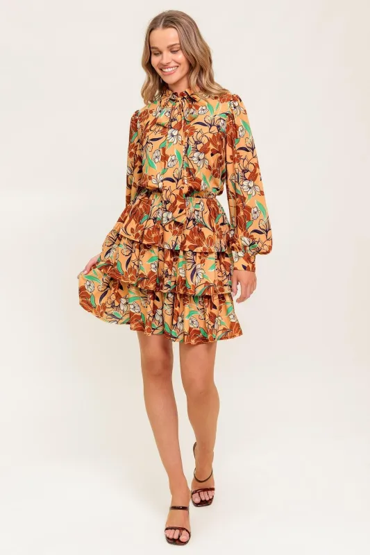 Secret Crush Woven Mini Dress made by Flying Tomato