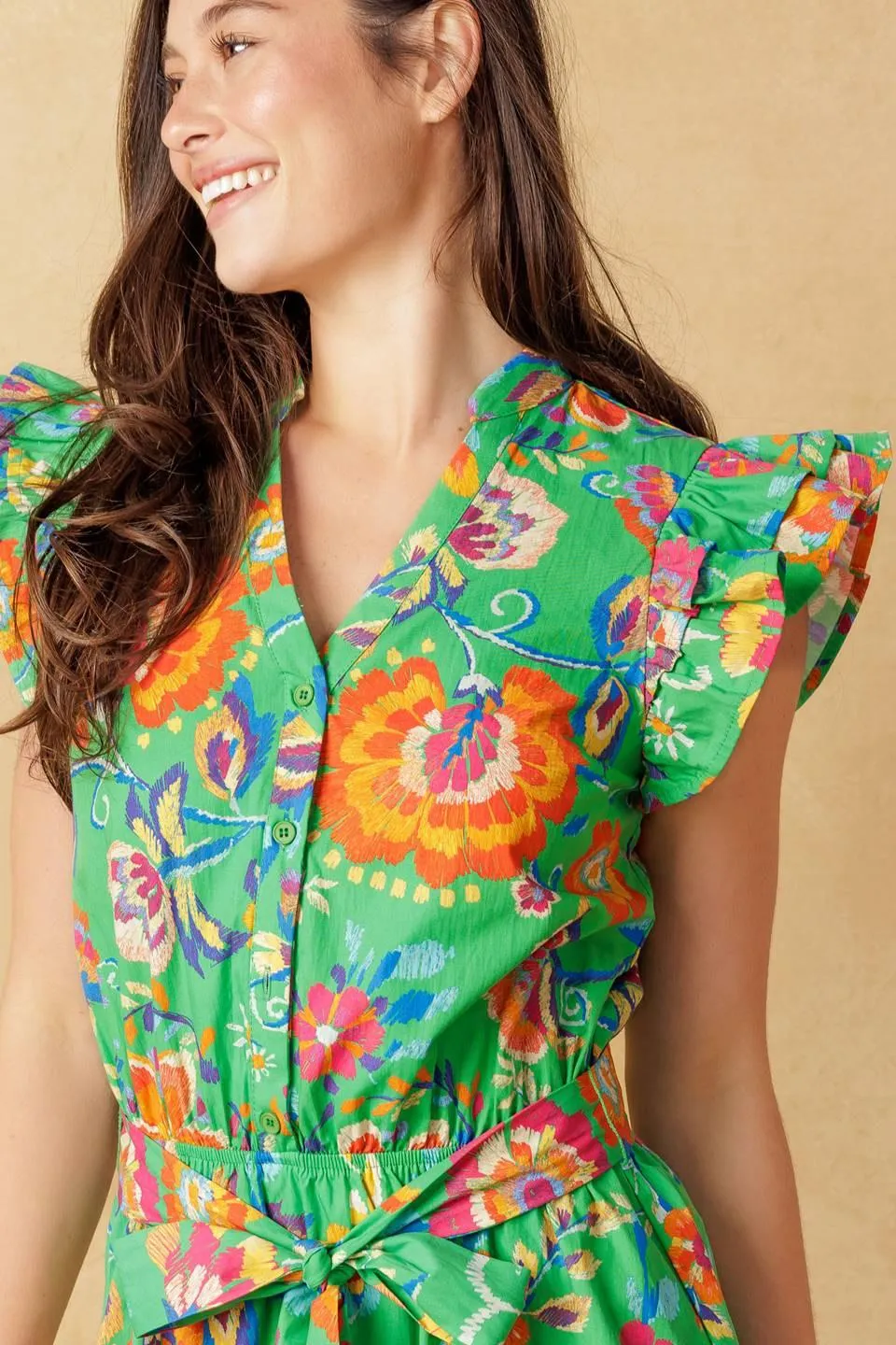 Brighter Days Woven Mini Dress sold by Zulily product image thumbnail 4