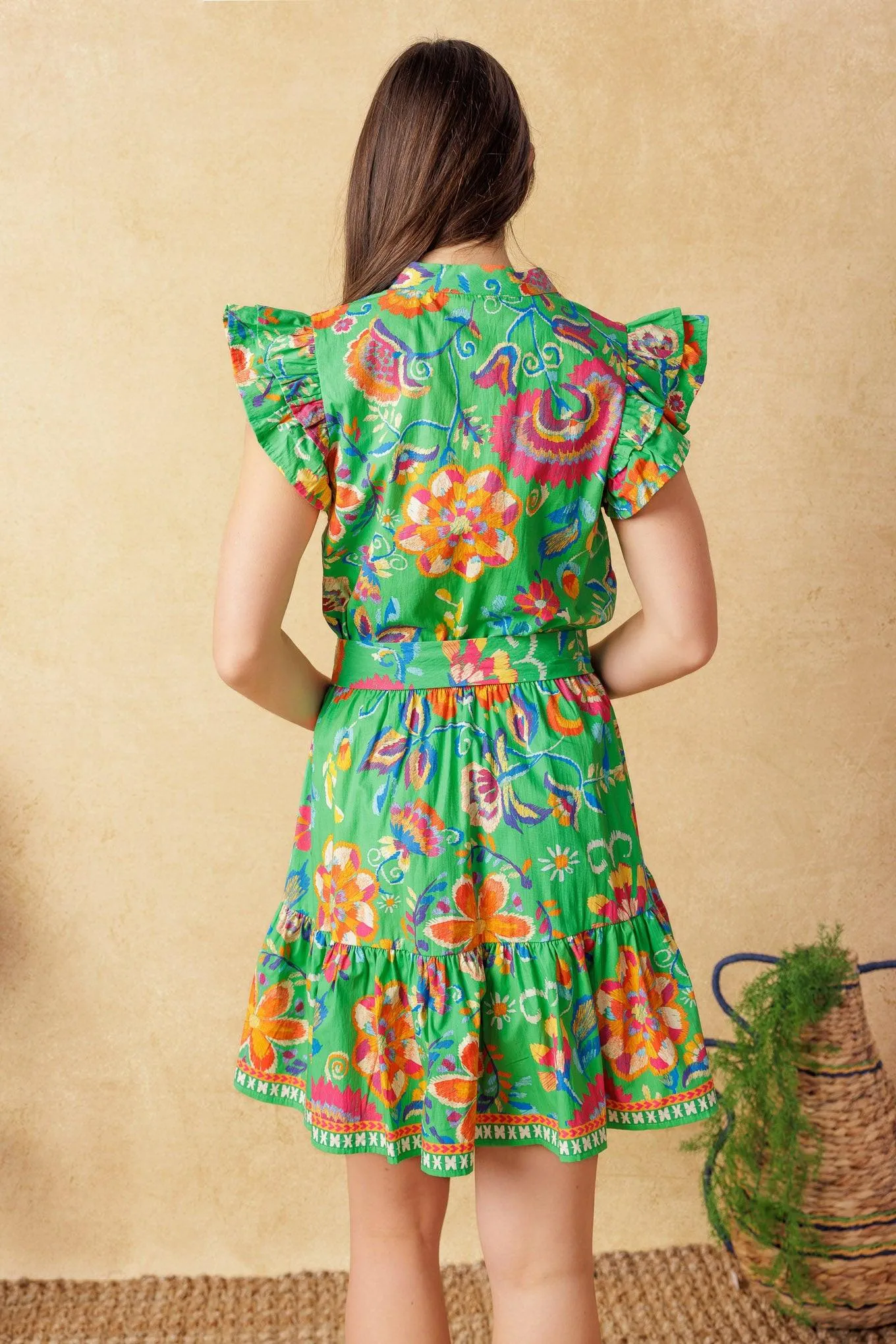 Brighter Days Woven Mini Dress sold by Zulily product image thumbnail 2