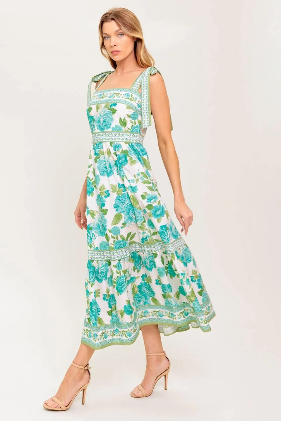 Written in the Sky Woven Midi Dress sold by Zulily product image thumbnail 3