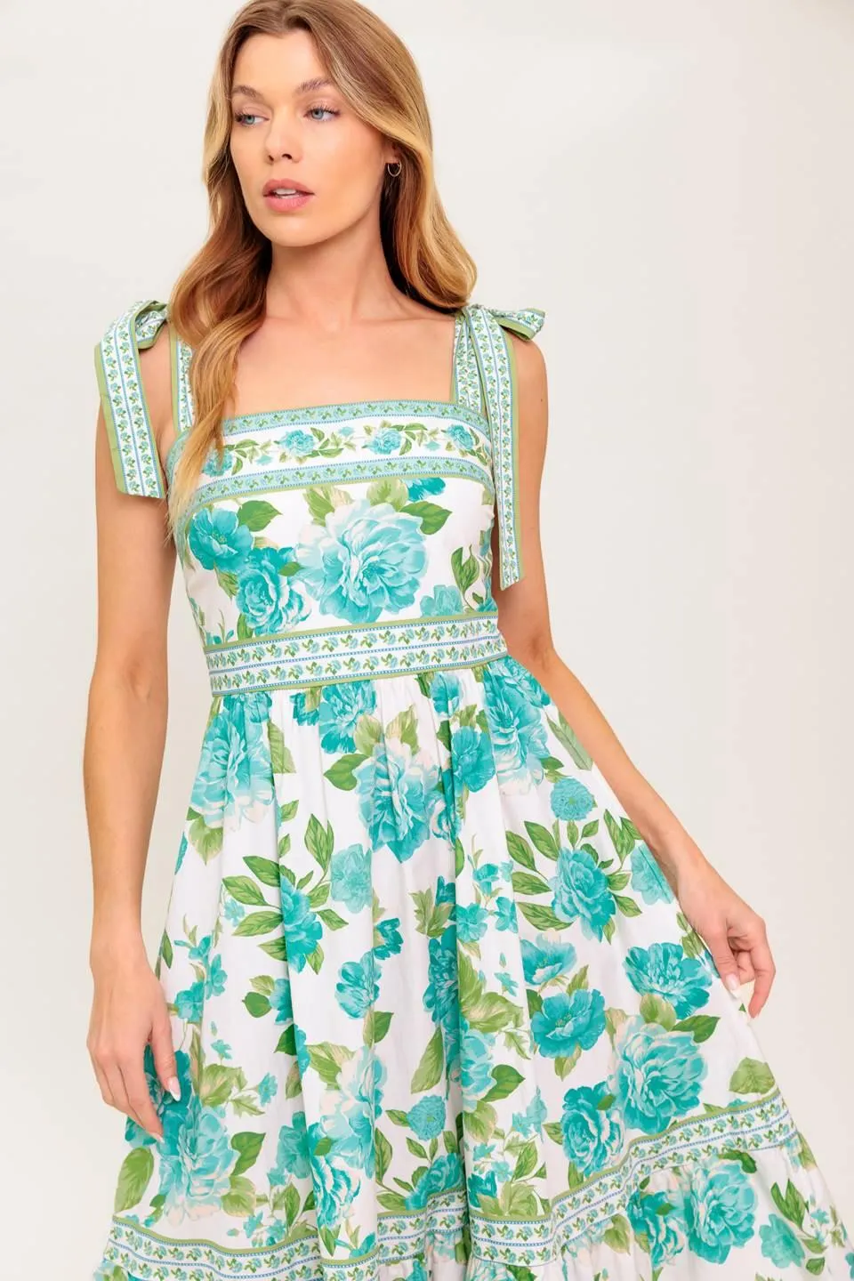 Written in the Sky Woven Midi Dress sold by Zulily product image thumbnail 5