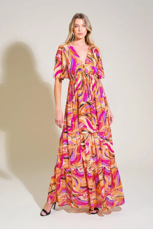 Refreshing Vibe Woven Maxi Dress made by Flying Tomato