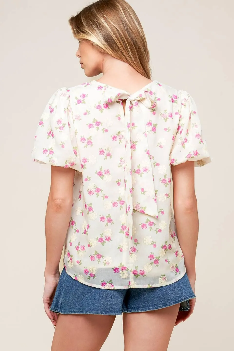 I'll Think About Cream Woven Top sold by Zulily product image thumbnail 4