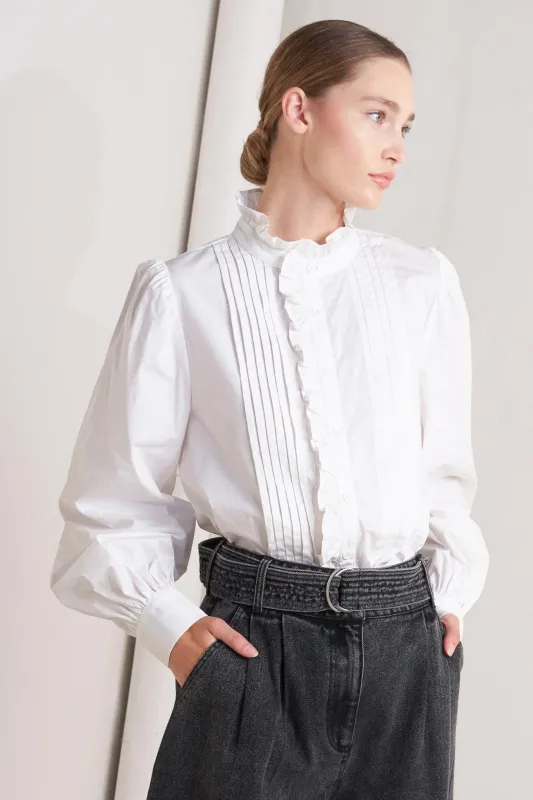 Milk Cloud Woven Top made by Flying Tomato