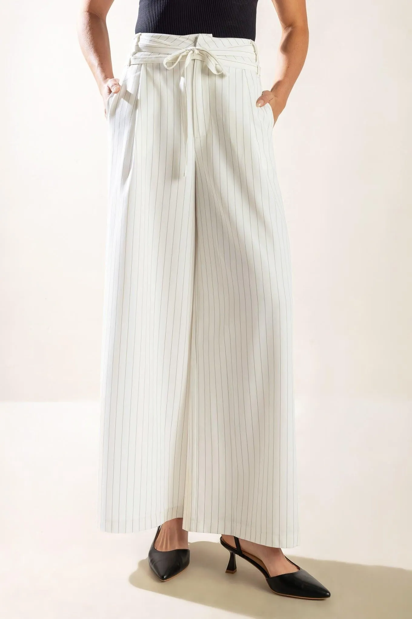 Dinner Date Woven Pants sold by Zulily