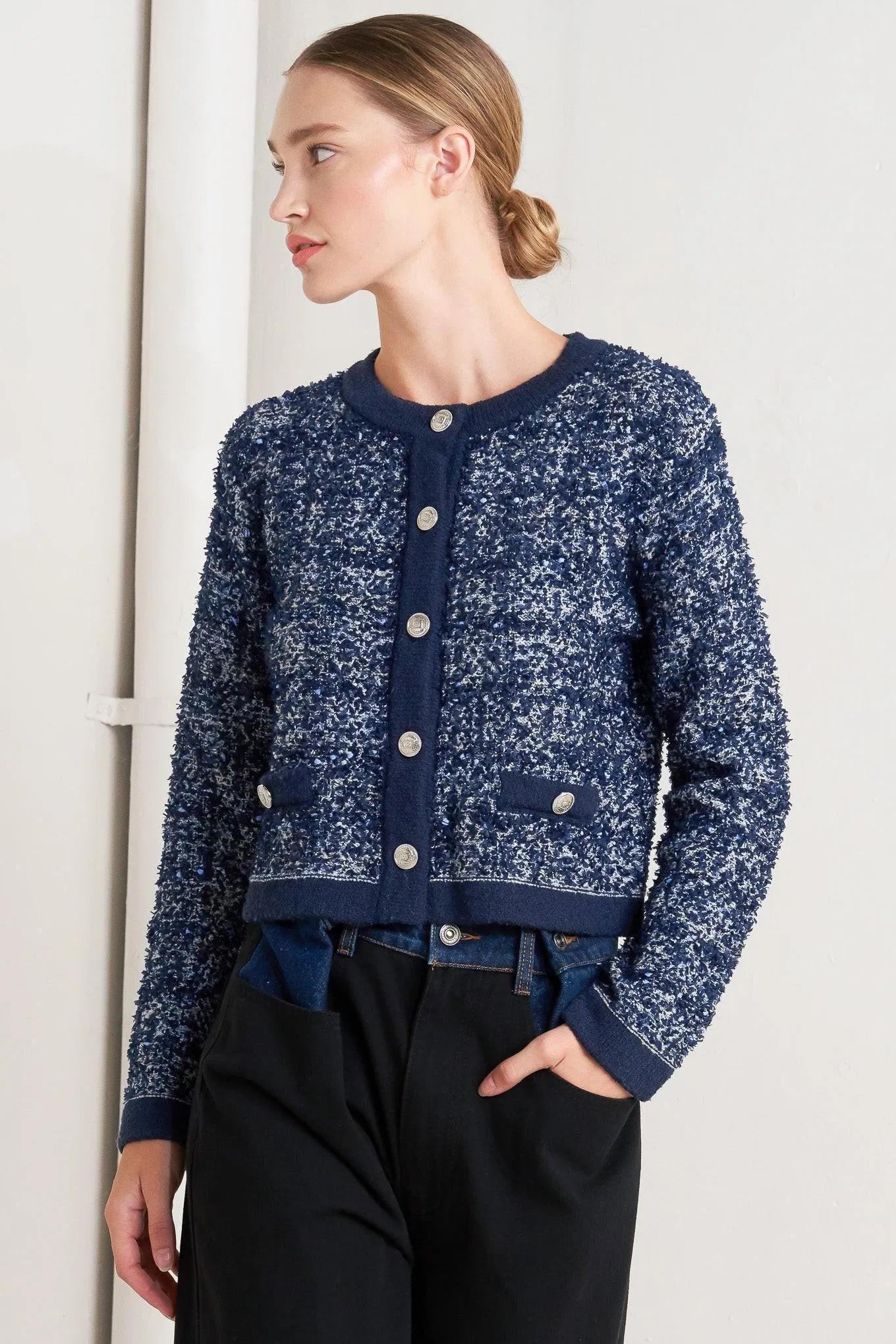Boutique Glance Sweater Knit Cardigan sold by Zulily product image thumbnail 4