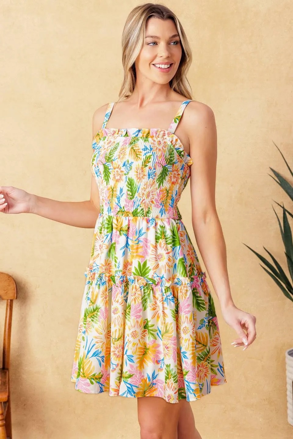 Secret Crush Woven Mini Dress sold by Zulily product image thumbnail 4