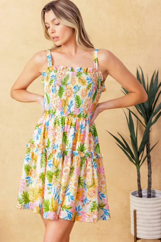 Secret Crush Woven Mini Dress made by Flying Tomato