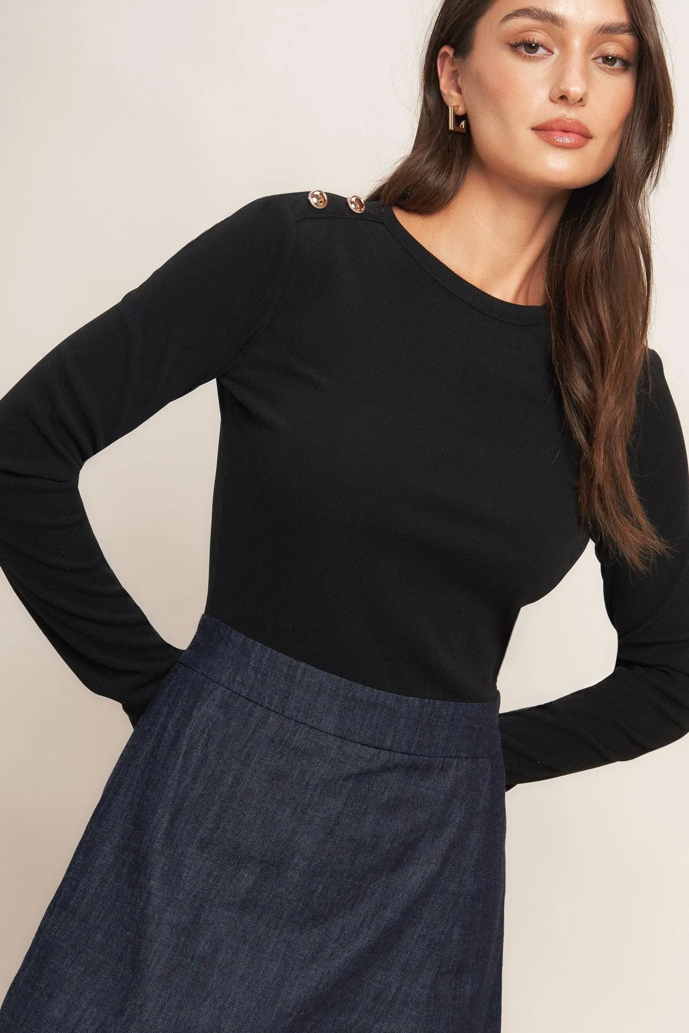 Modern Staple Woven Combination Romper sold by Zulily product image thumbnail 3