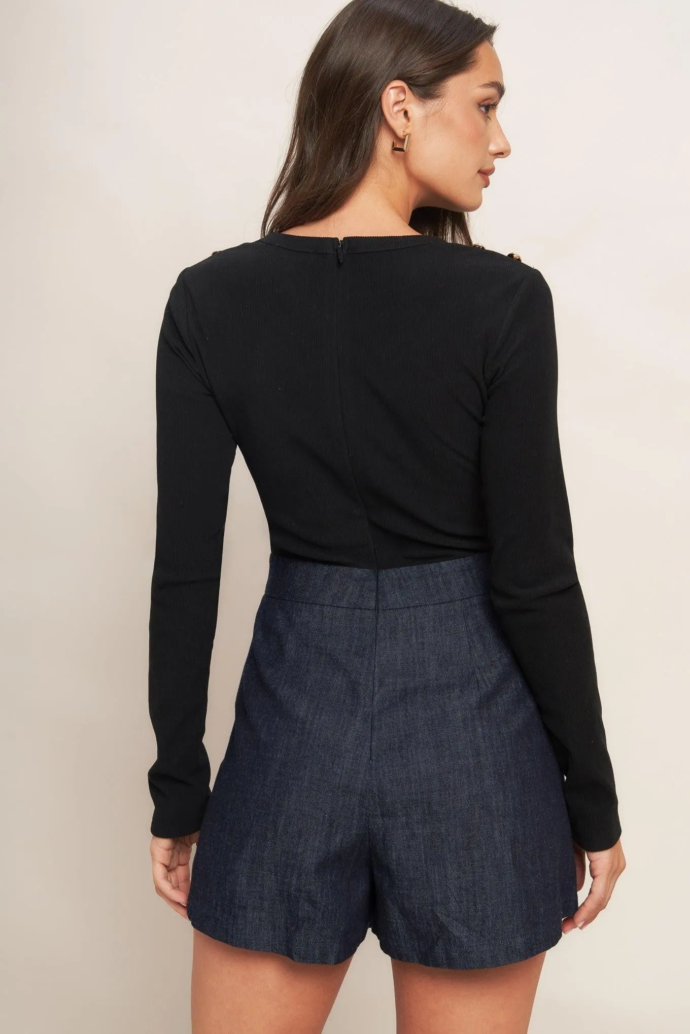 Modern Staple Woven Combination Romper sold by Zulily product image thumbnail 5
