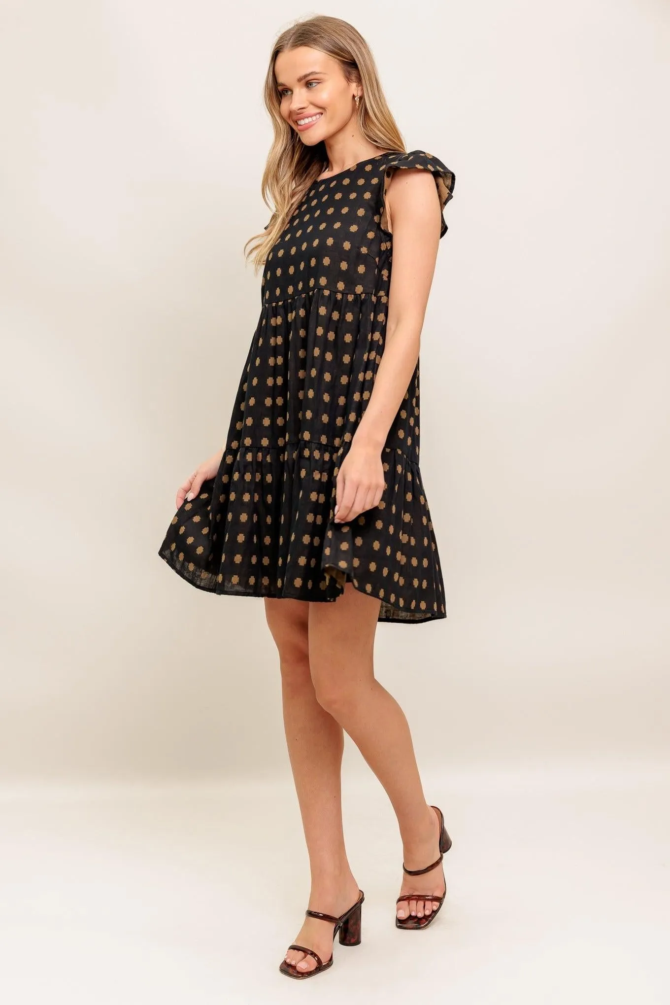 Polka Breeze Woven Mini Dress sold by Zulily product image thumbnail 5