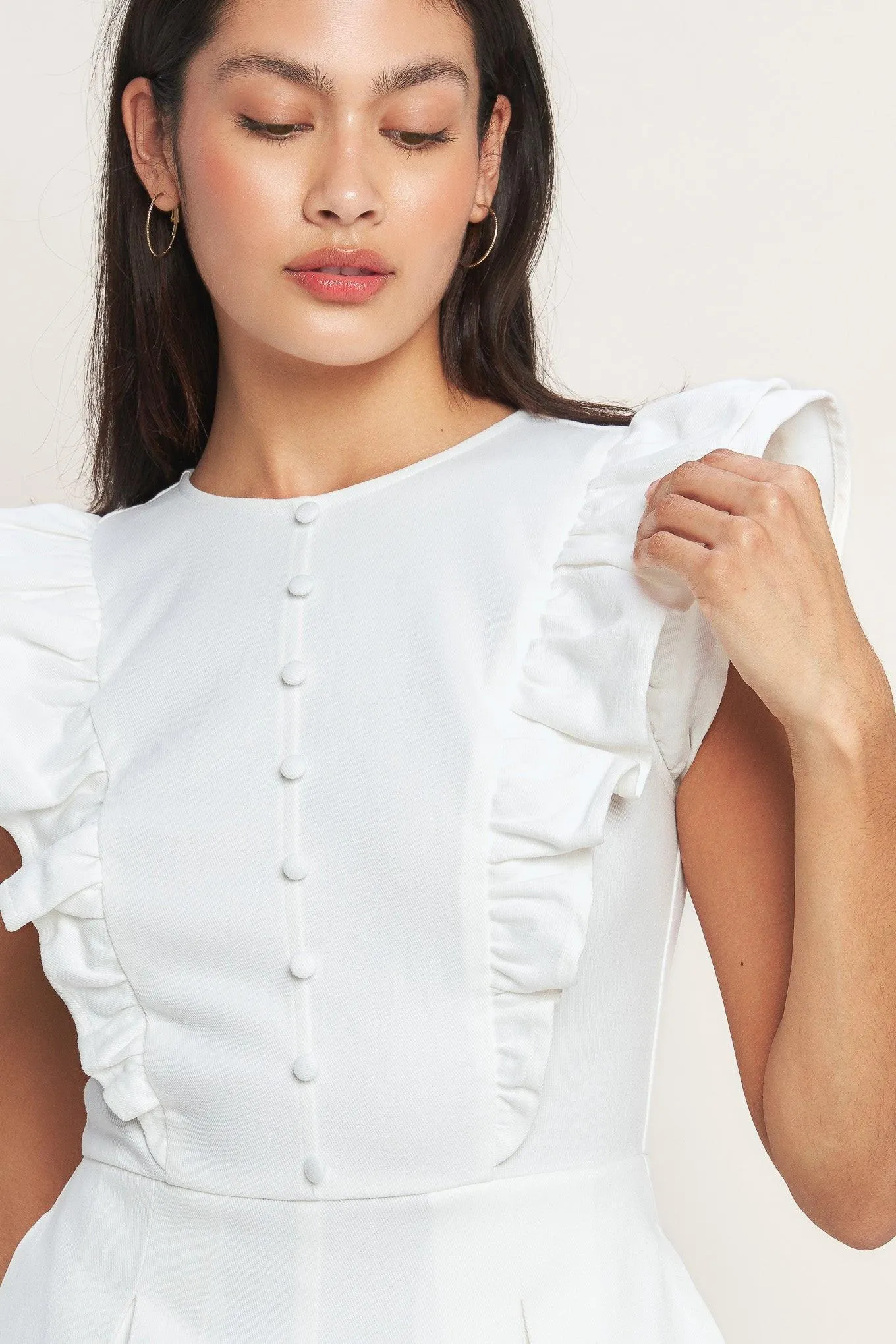 Just Feels Right Woven Romper sold by Zulily product image thumbnail 3