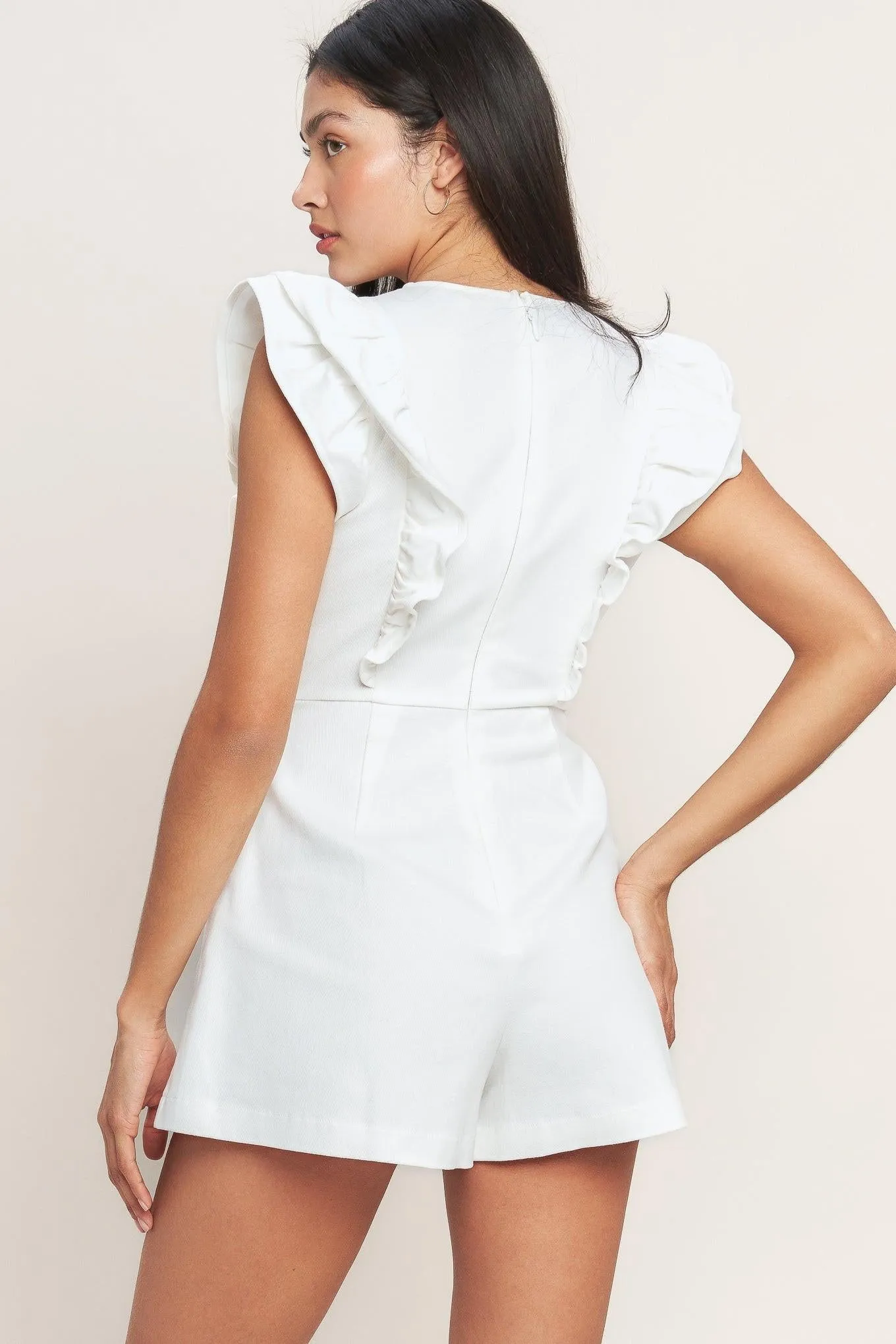 Just Feels Right Woven Romper sold by Zulily product image thumbnail 2