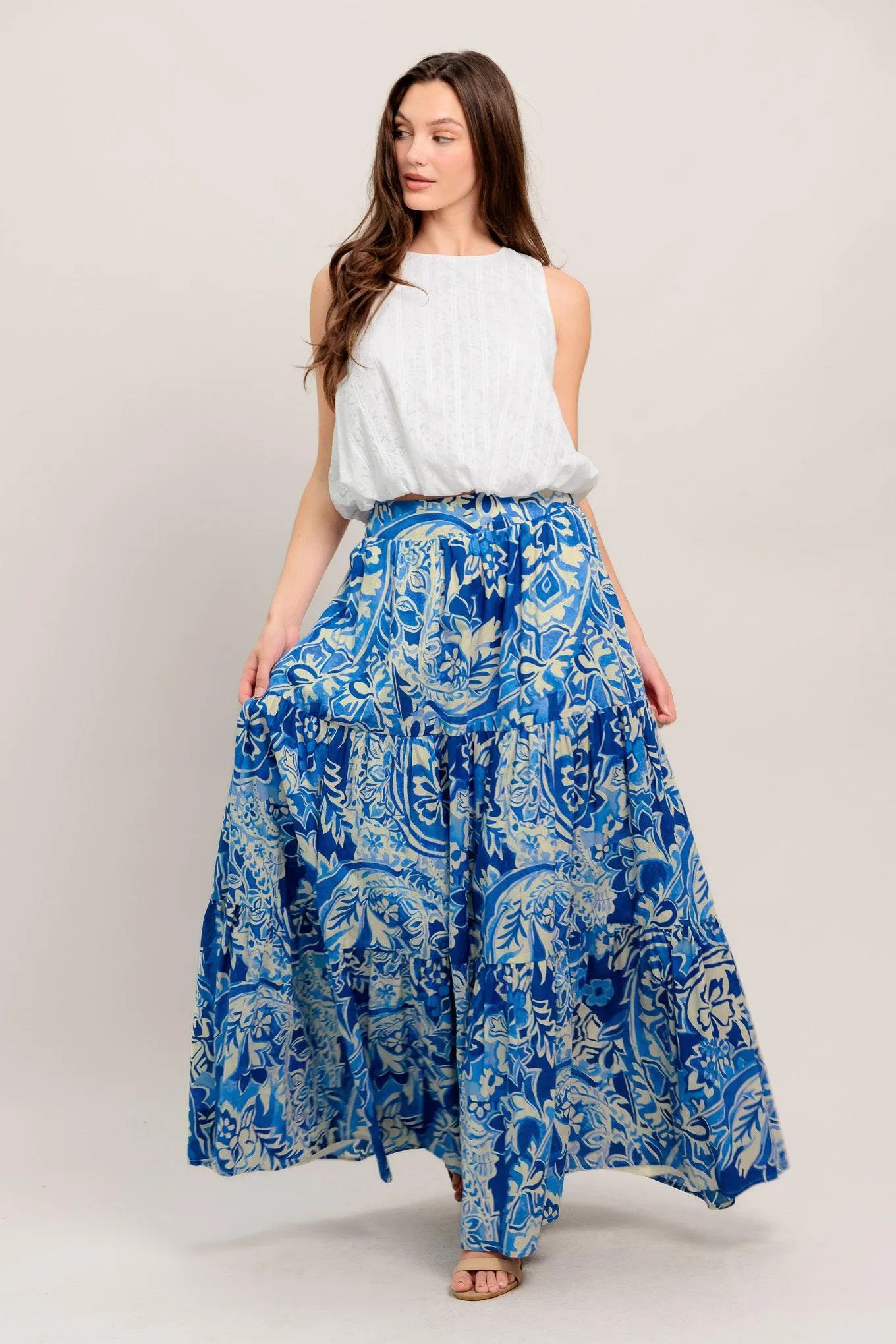 So Ready for a Getaway Maxi Skirt sold by Zulily
