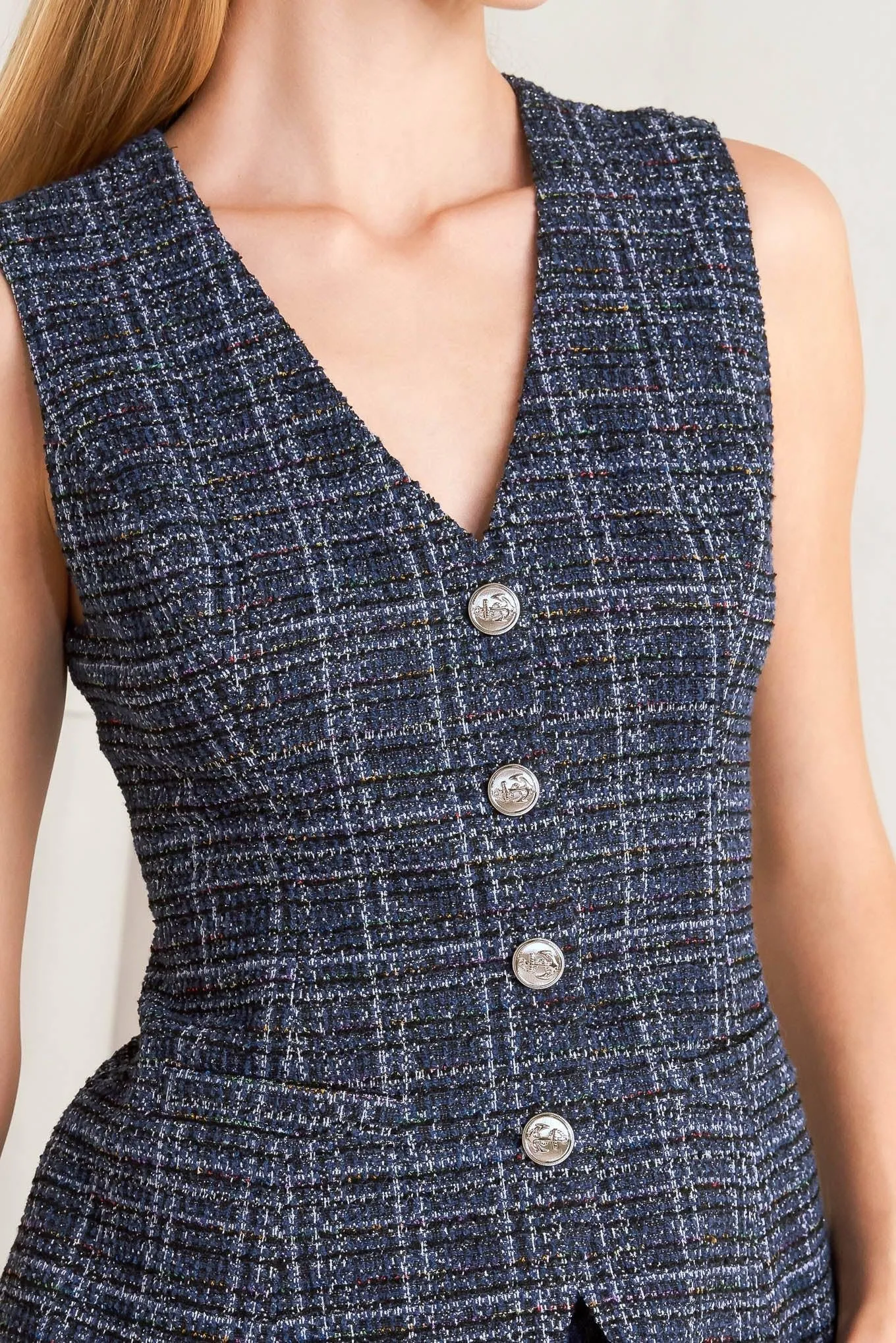 Everyday Icon Tweed Vest sold by Zulily product image thumbnail 2