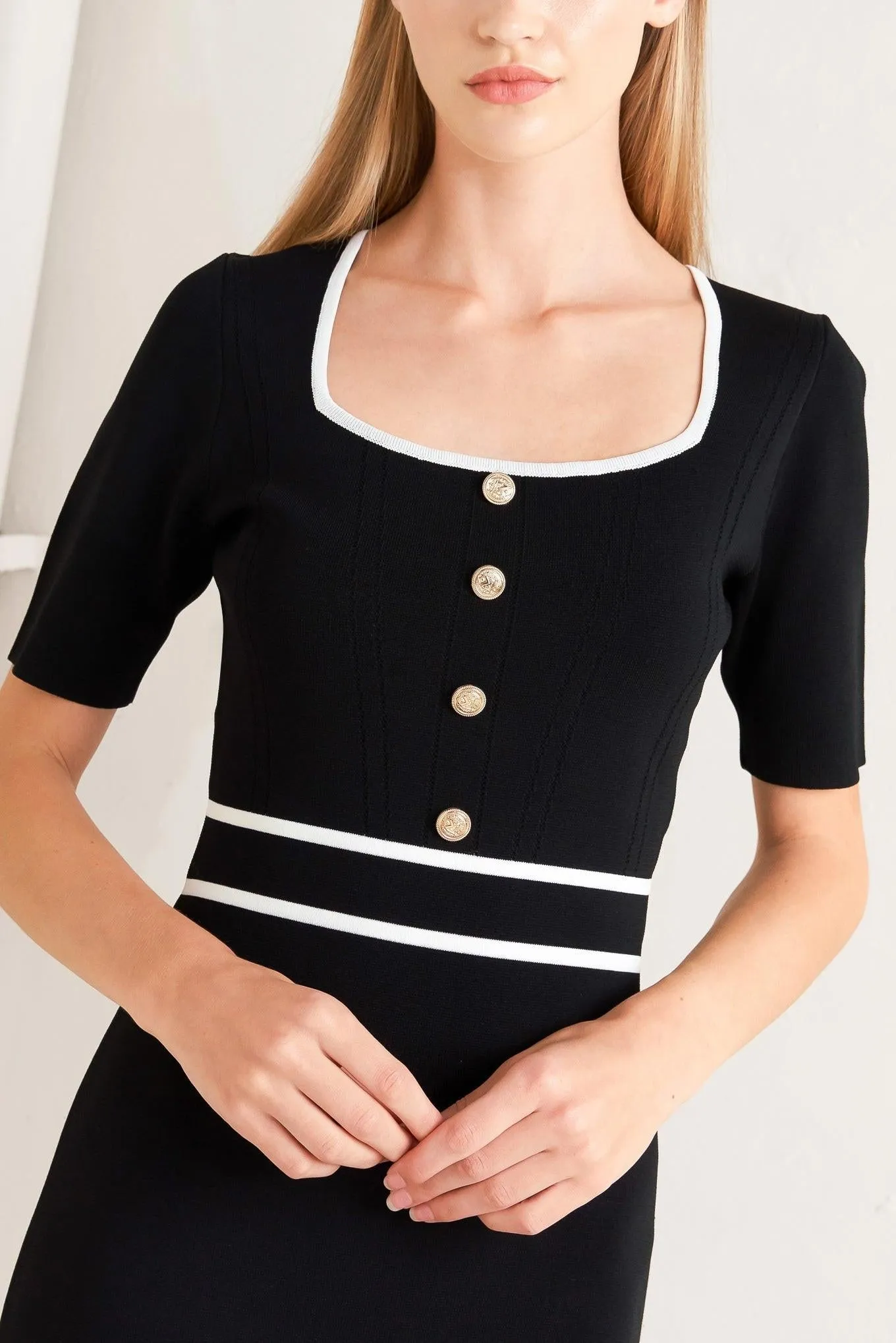 Elegant Frame Sweater Knit Midi Dress sold by Zulily product image thumbnail 5