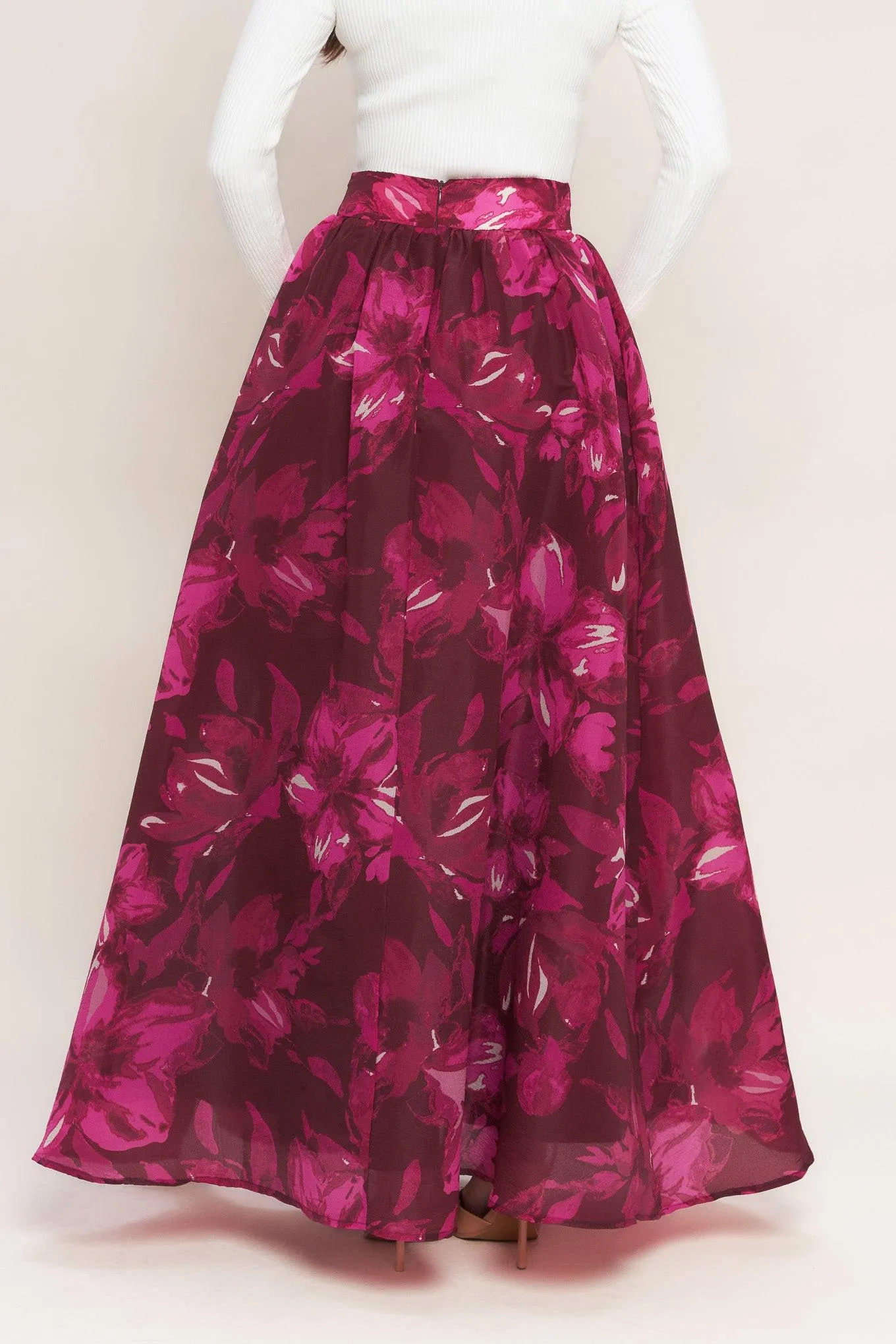 Bouquet No.9 Woven Maxi Full Skirt sold by Zulily product image thumbnail 3
