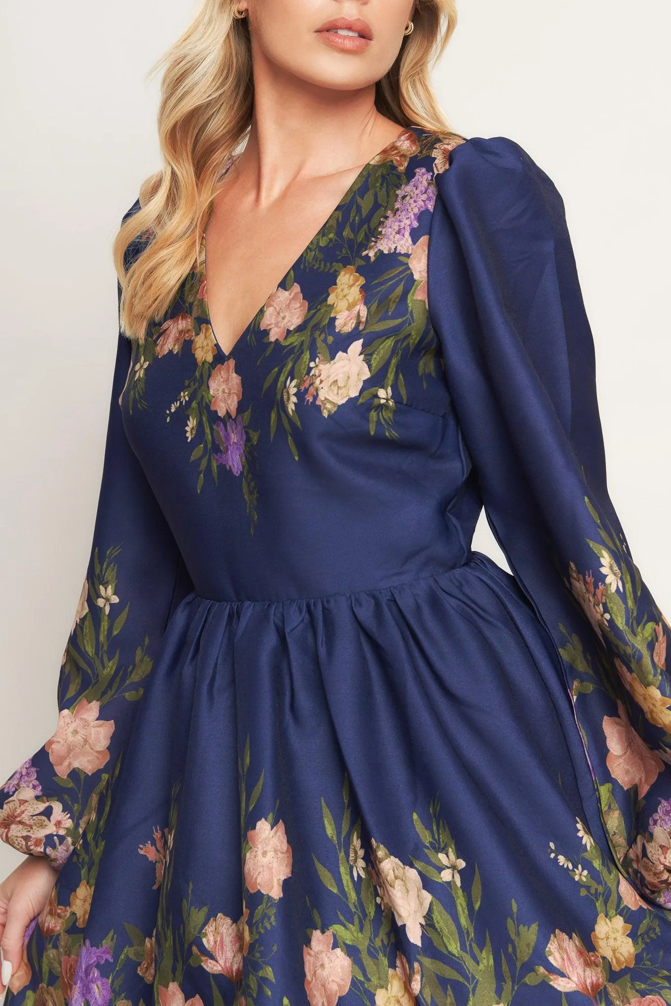 Nocturne in Bloom Woven Mini Dress sold by Zulily product image thumbnail 2