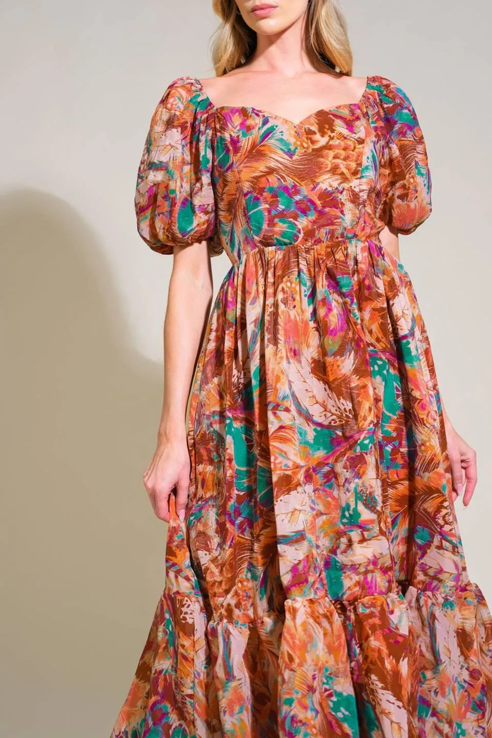 Bring Us Back Woven Midi Dress sold by Zulily product image thumbnail 4