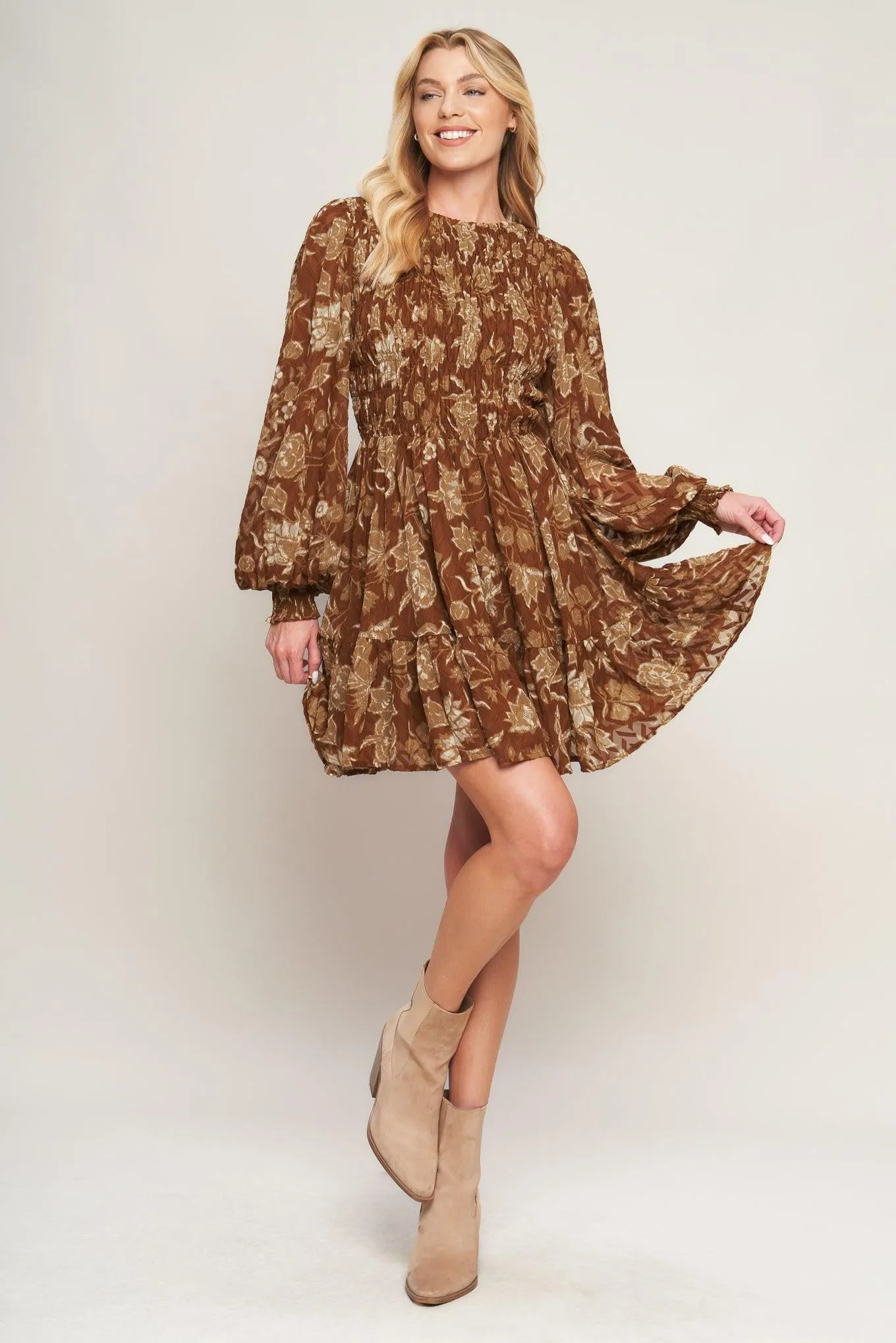 Sweet Reminiscence Woven Mini Dress sold by Zulily product image thumbnail 5