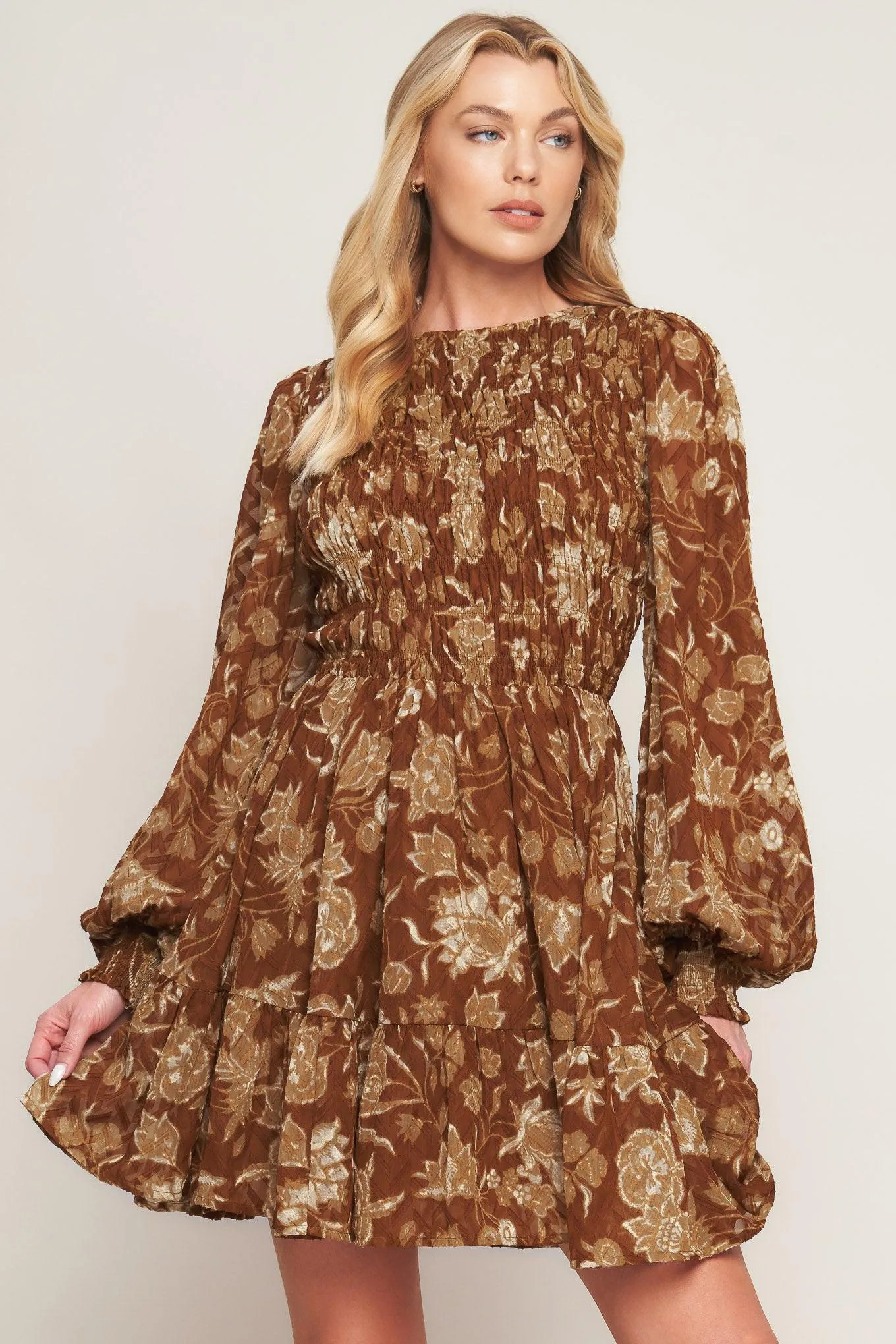 Sweet Reminiscence Woven Mini Dress sold by Zulily product image thumbnail 4