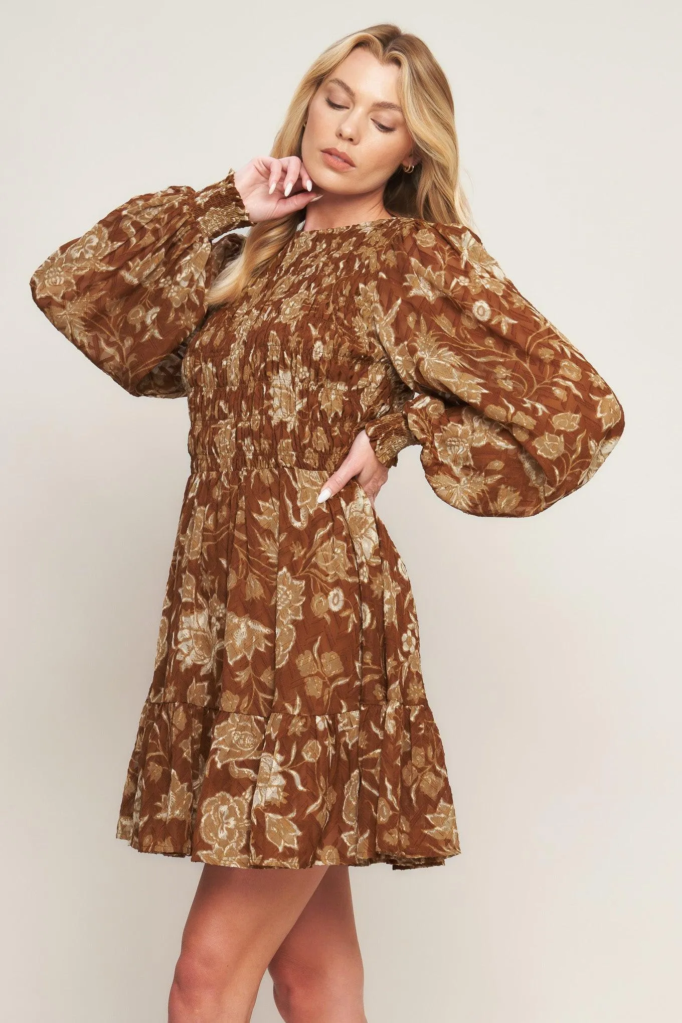Sweet Reminiscence Woven Mini Dress sold by Zulily