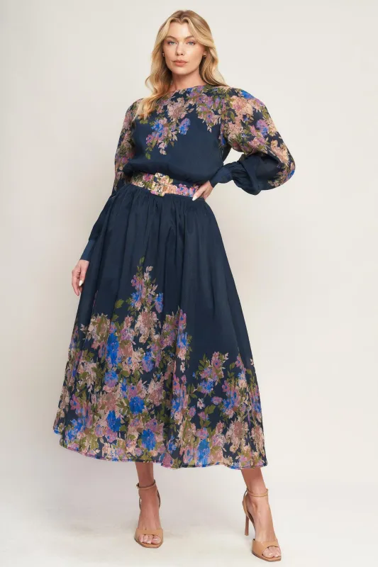 Charming Tapestry Woven Midi Dress made by Flying Tomato