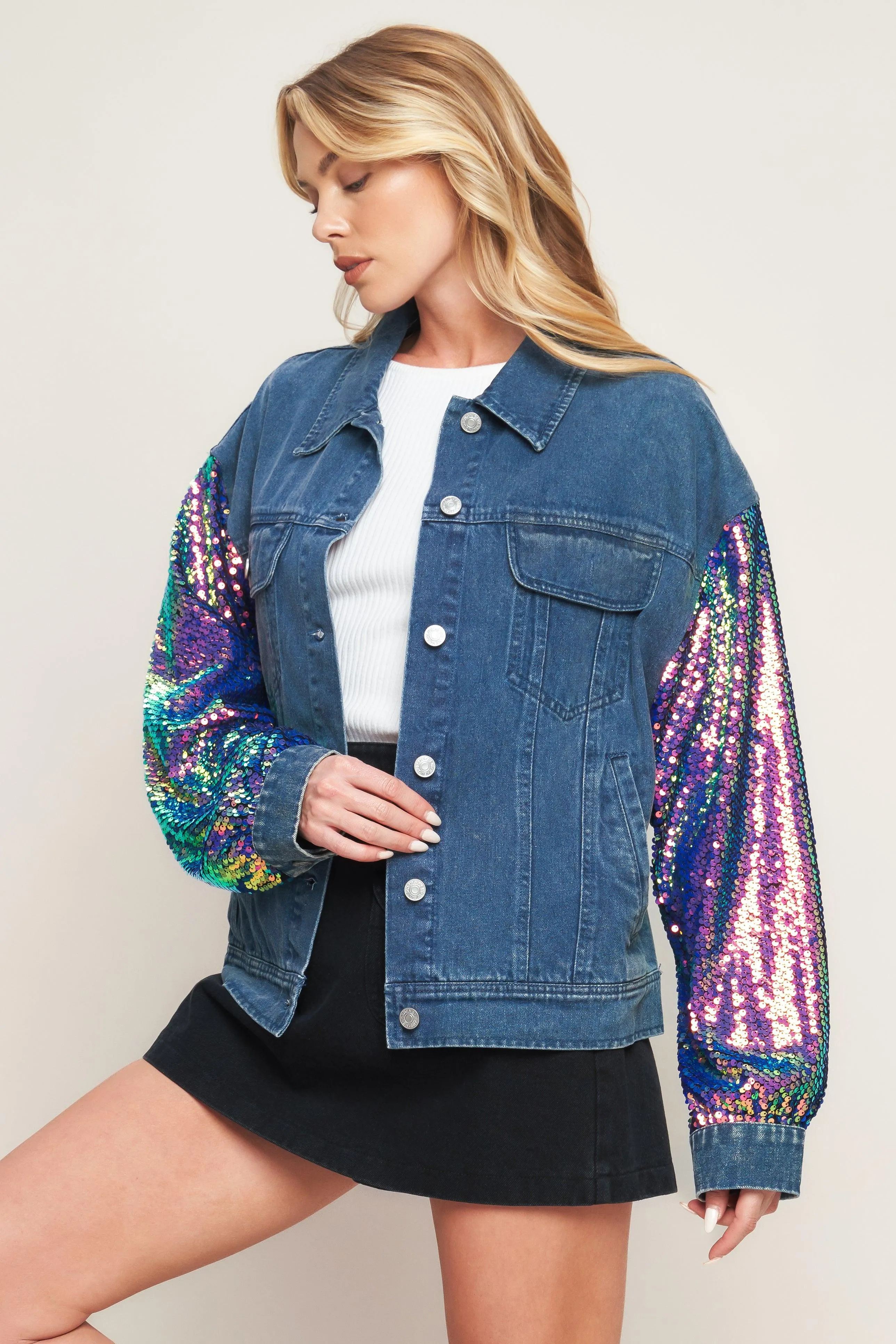Walking the Walk Denim Jacket sold by Zulily product image thumbnail 3