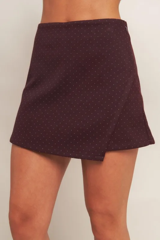 French Girl Woven Skort made by Flying Tomato