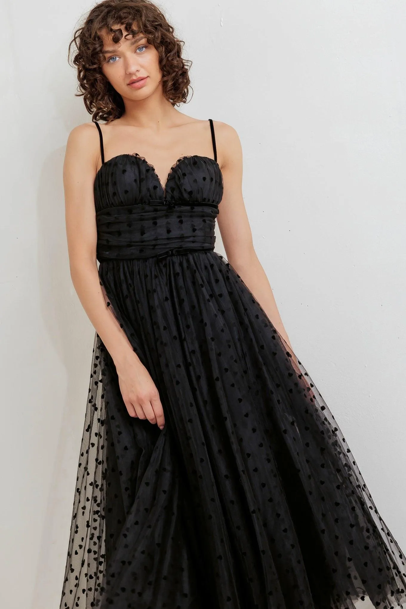 Heart Dot Ballet Tulle Midi Dress sold by Zulily product image thumbnail 3