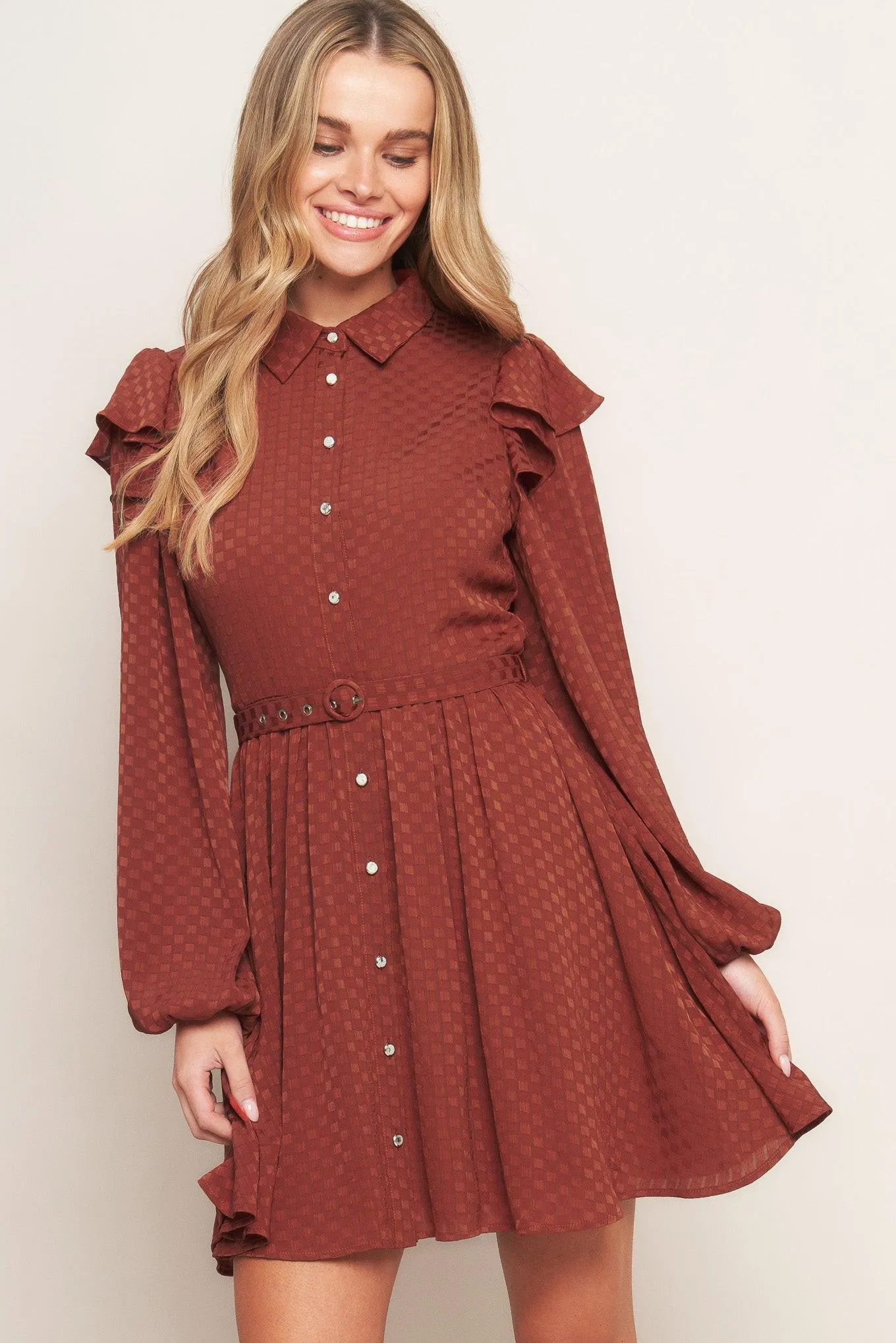 Call it Love Woven Mini Dress sold by Zulily product image thumbnail 5