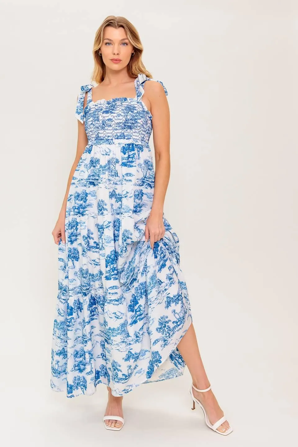 When in Rome Woven Midi Dress sold by Zulily