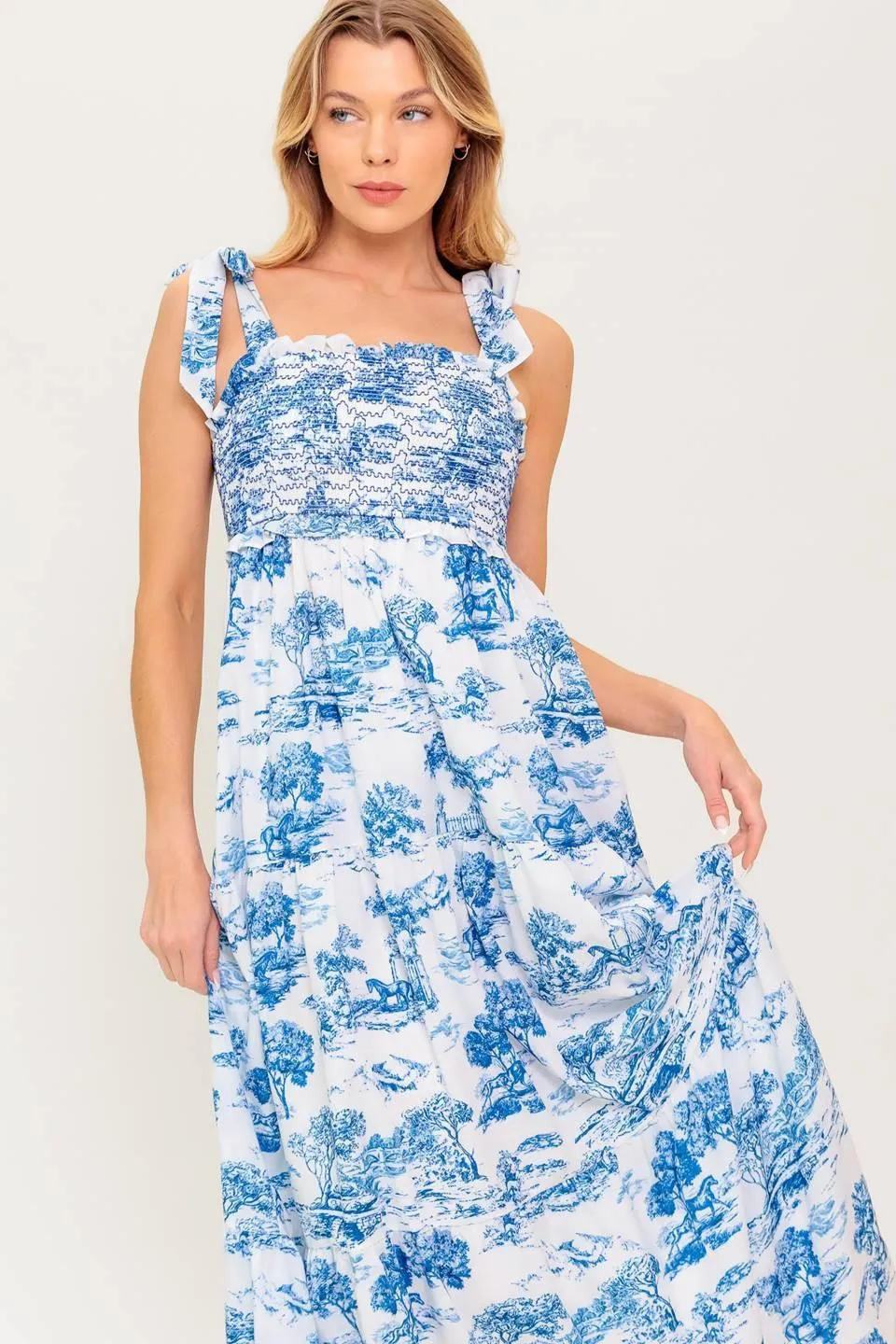 When in Rome Woven Midi Dress sold by Zulily product image thumbnail 5
