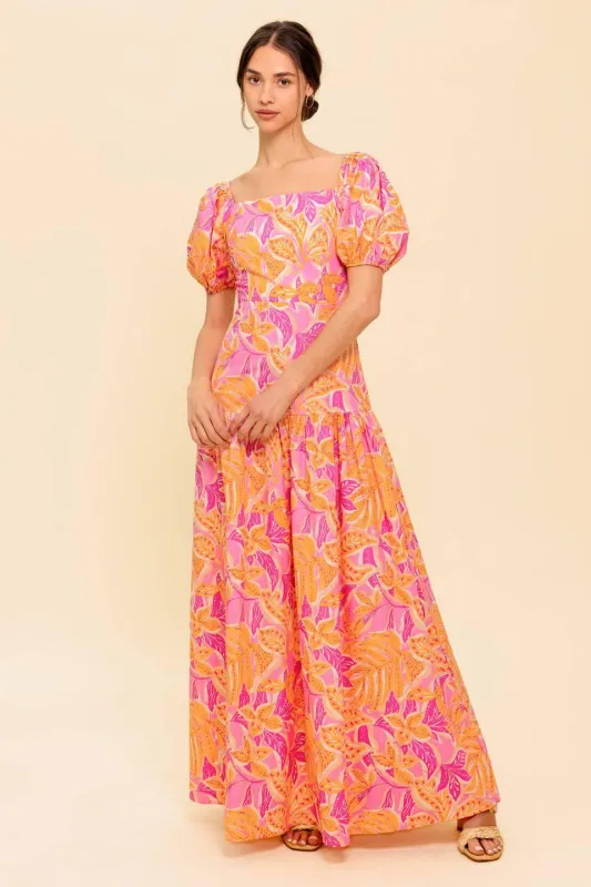 Little Luxuries Woven Maxi Dress made by Flying Tomato