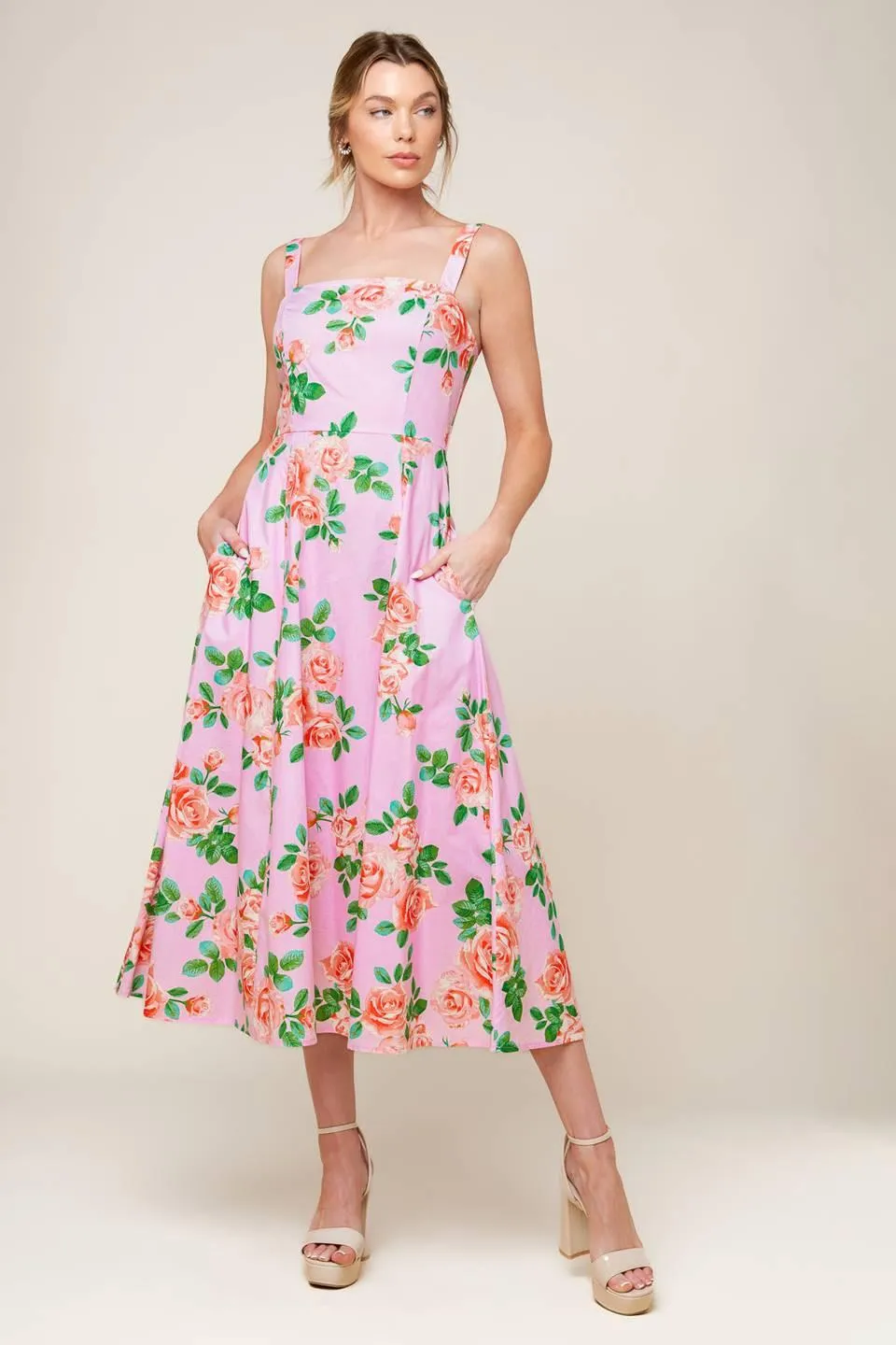 Time for Team Woven Midi Dress sold by Zulily product image thumbnail 5