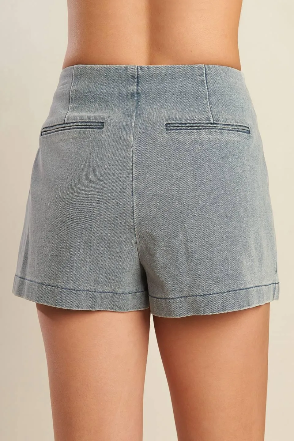 Daisy Date Denim Skort sold by Zulily product image thumbnail 3